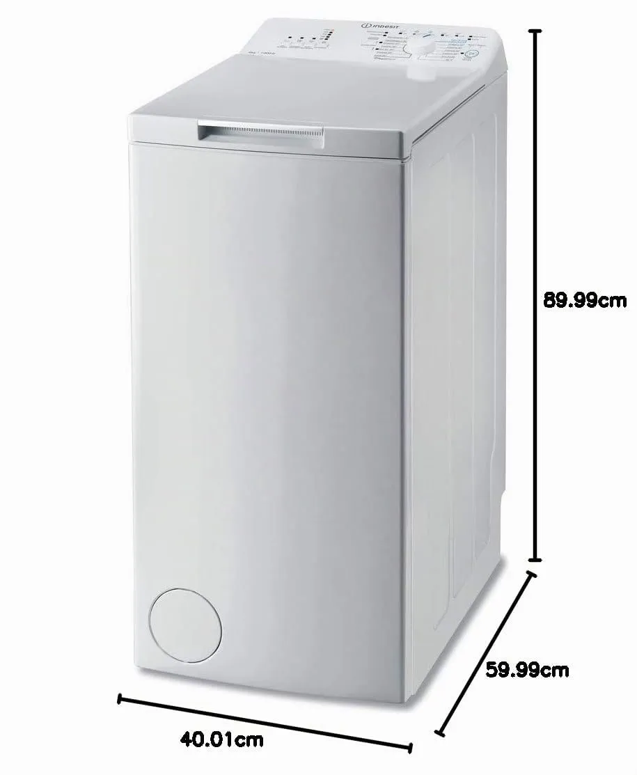 Indesit Lavatrice Carica dall'Alto 6 Kg BTW L60300 IT Bianco - immagine 10