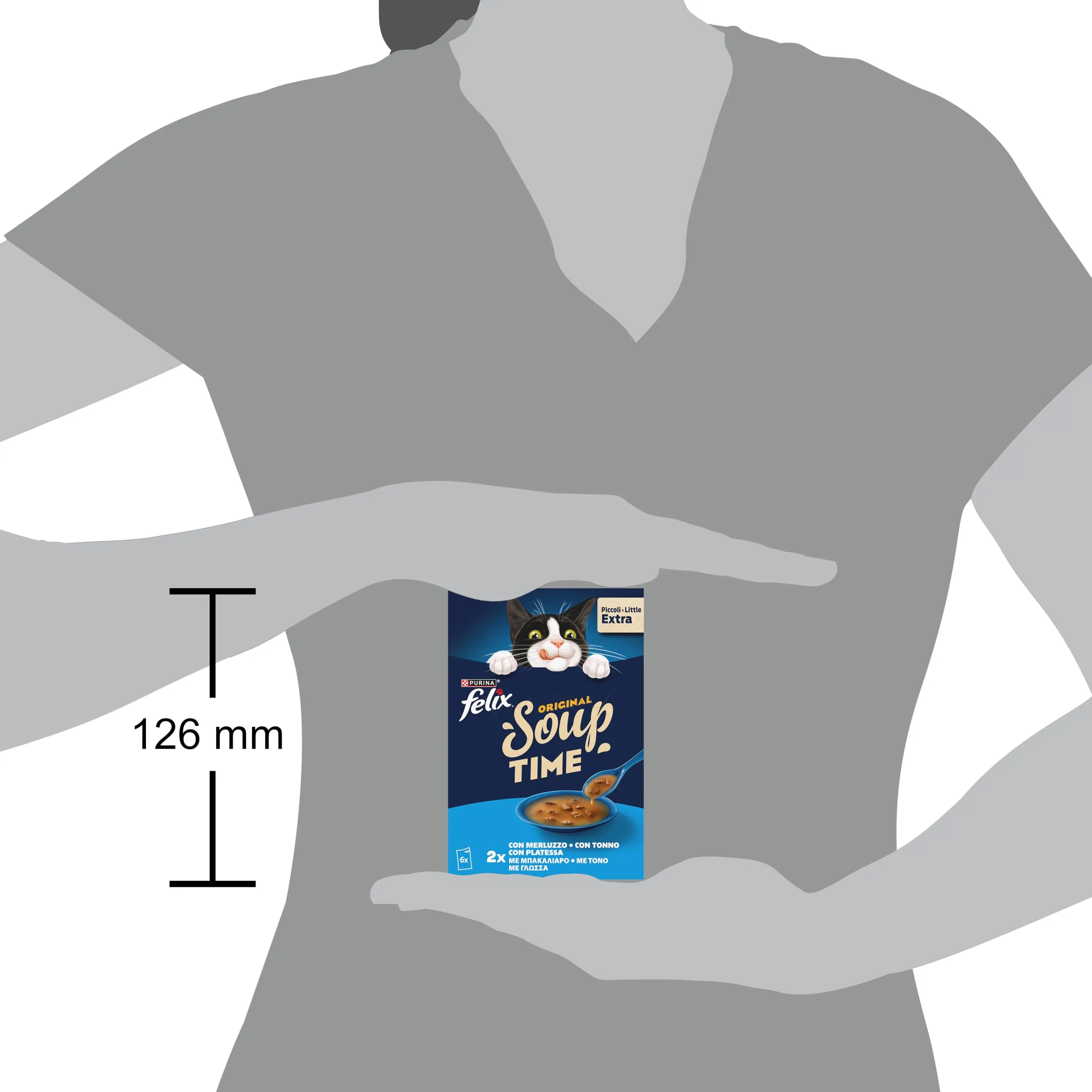 Felix Soup Time Original Cibo Umido per Gatti Adulti, 48 Bustine da 48g - immagine 5