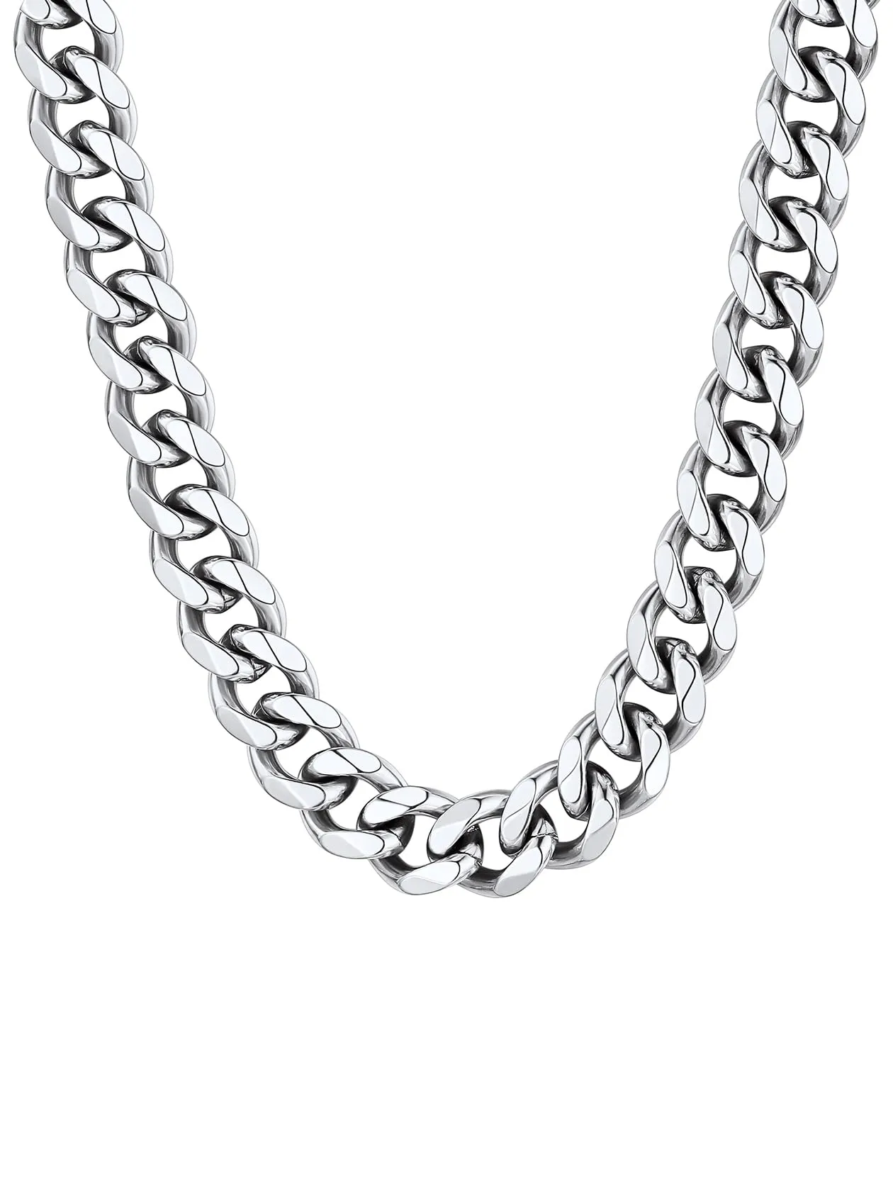 ChainsHouse Catena a Maglia Cubana in Acciaio Inossidabile 12 mm - immagine 1