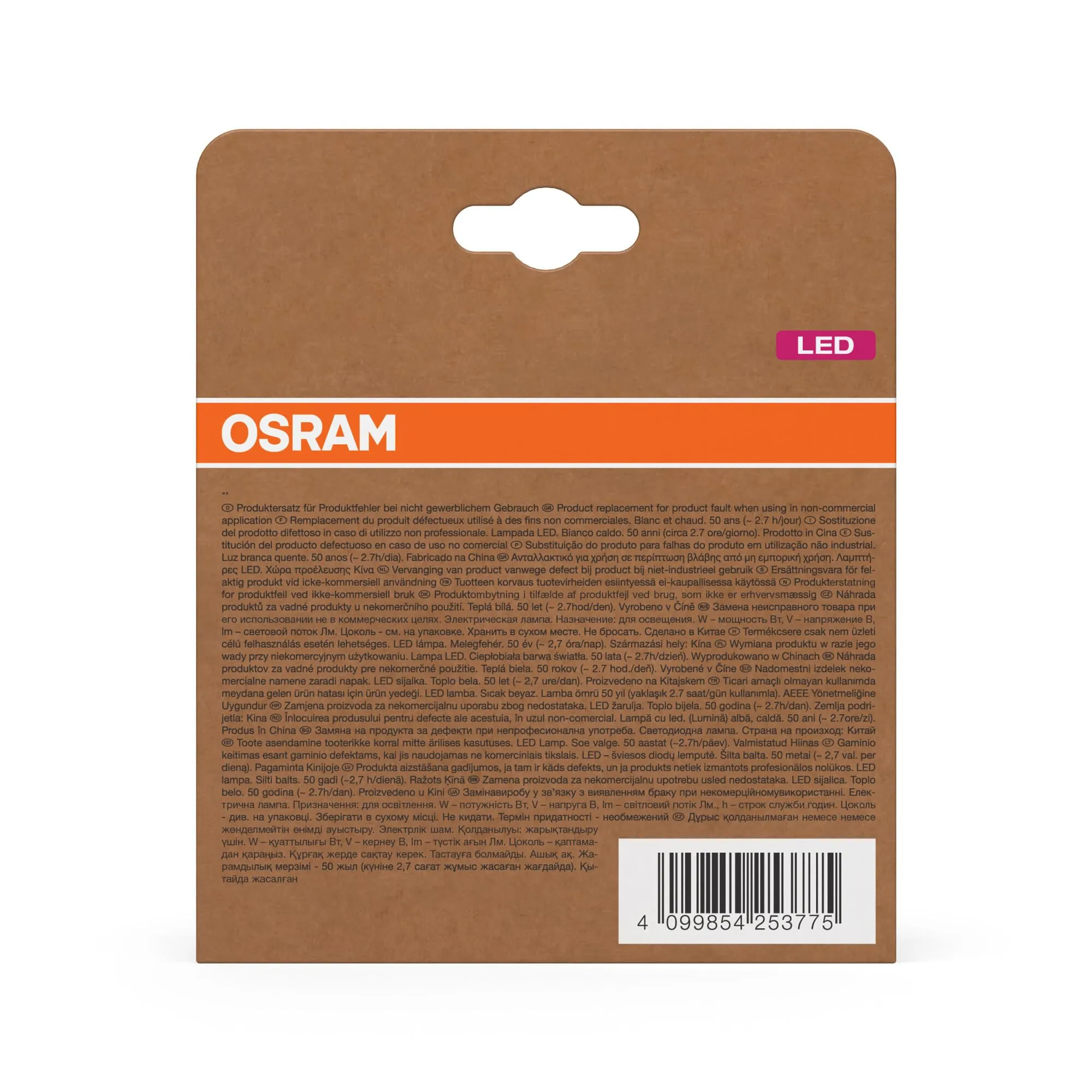 OSRAM LED Superstar Classic A 100, 7.2 W, 1521 lm, E27, 2700 K, EEK A, 60 mm, 2 pack - immagine 4
