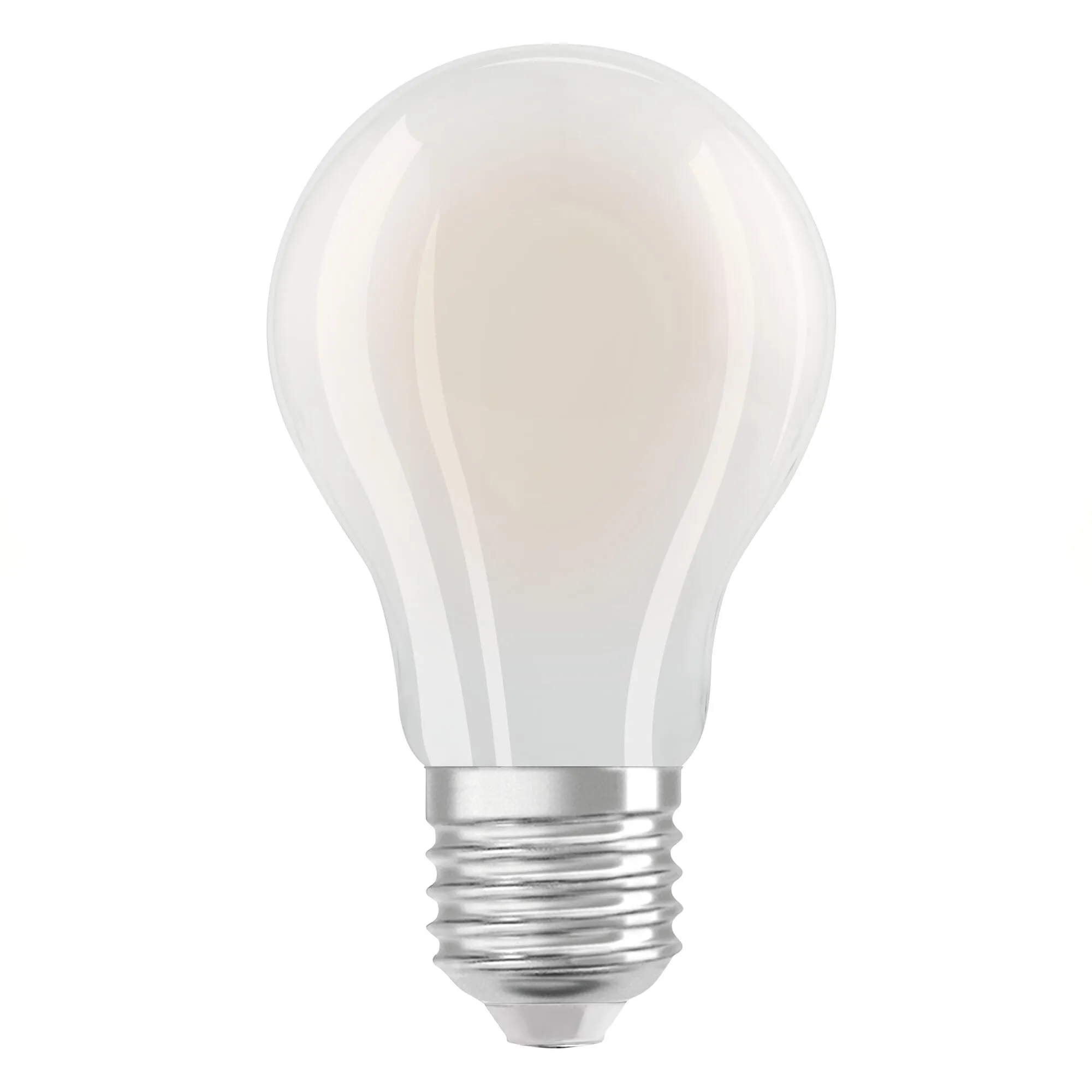 Osram LED Lamp E27, 5W, 1055lm, Class A, Cold White 4000K, CRI 80, Frosted Glass, IP20, 60mm - immagine 2