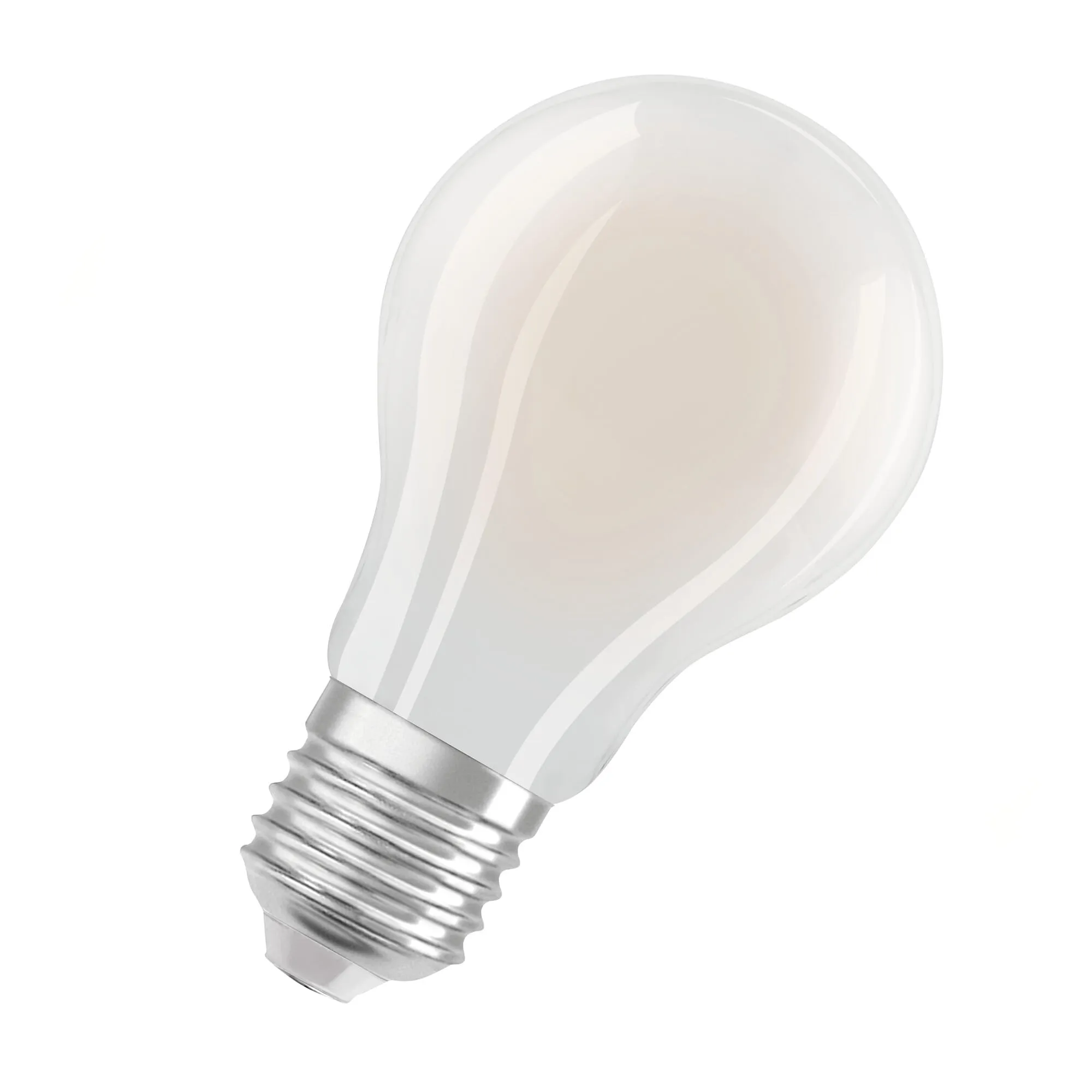 Osram LED Lamp E27, 5W, 1055lm, Class A, Cold White 4000K, CRI 80, Frosted Glass, IP20, 60mm - immagine 3