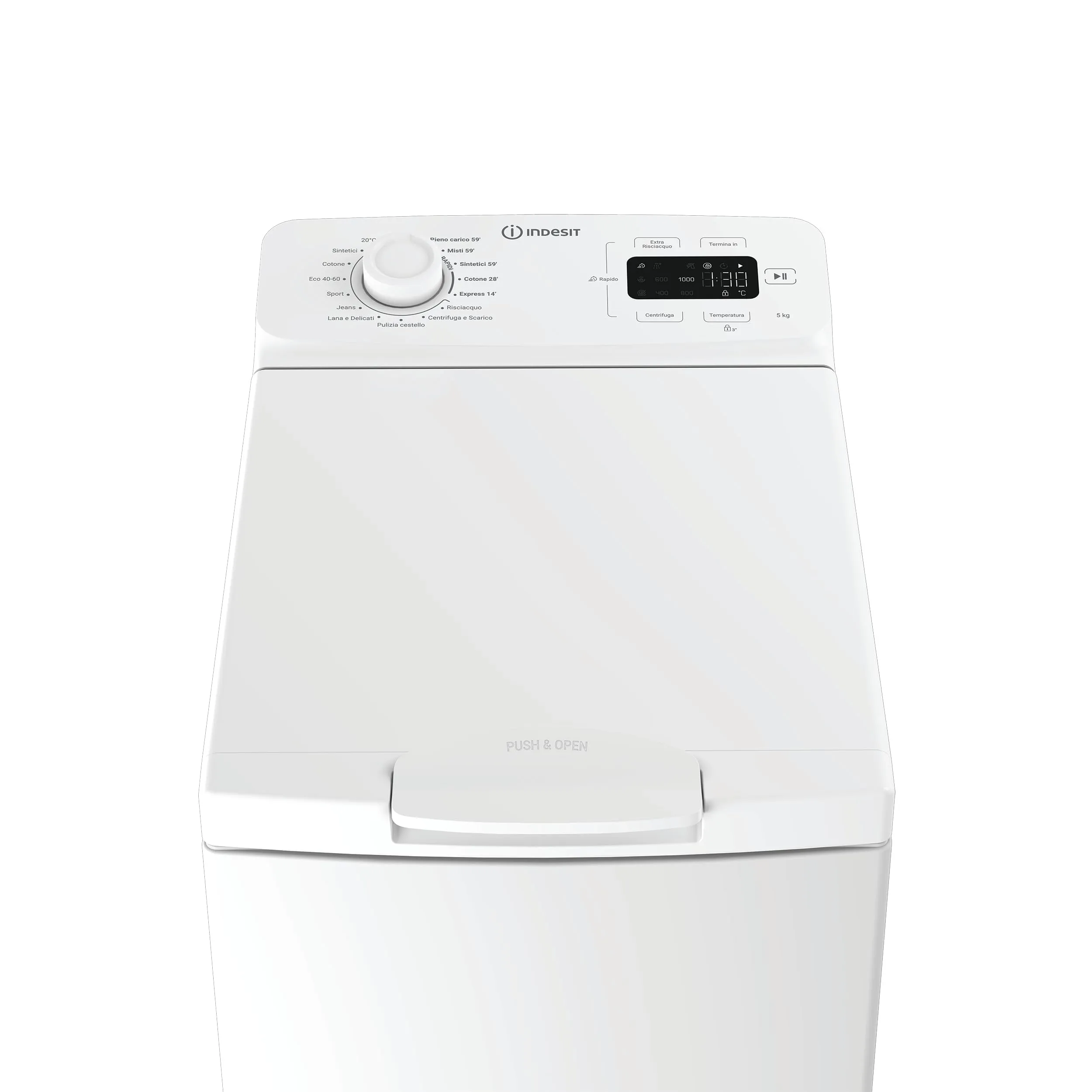 Indesit ITL 55W IT Lavatrice 5kg Carica Dall’alto - immagine 2