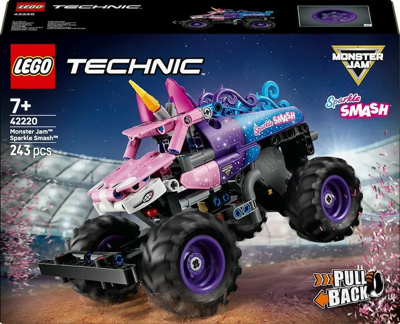 LEGO Technic Monster Jam Sparkle Smash Pull-Back 42220 - immagine 1