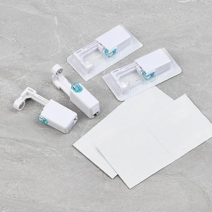 Aucuu Set di Piercing e Orecchini a Bottone, 6 Pezzi - immagine 6