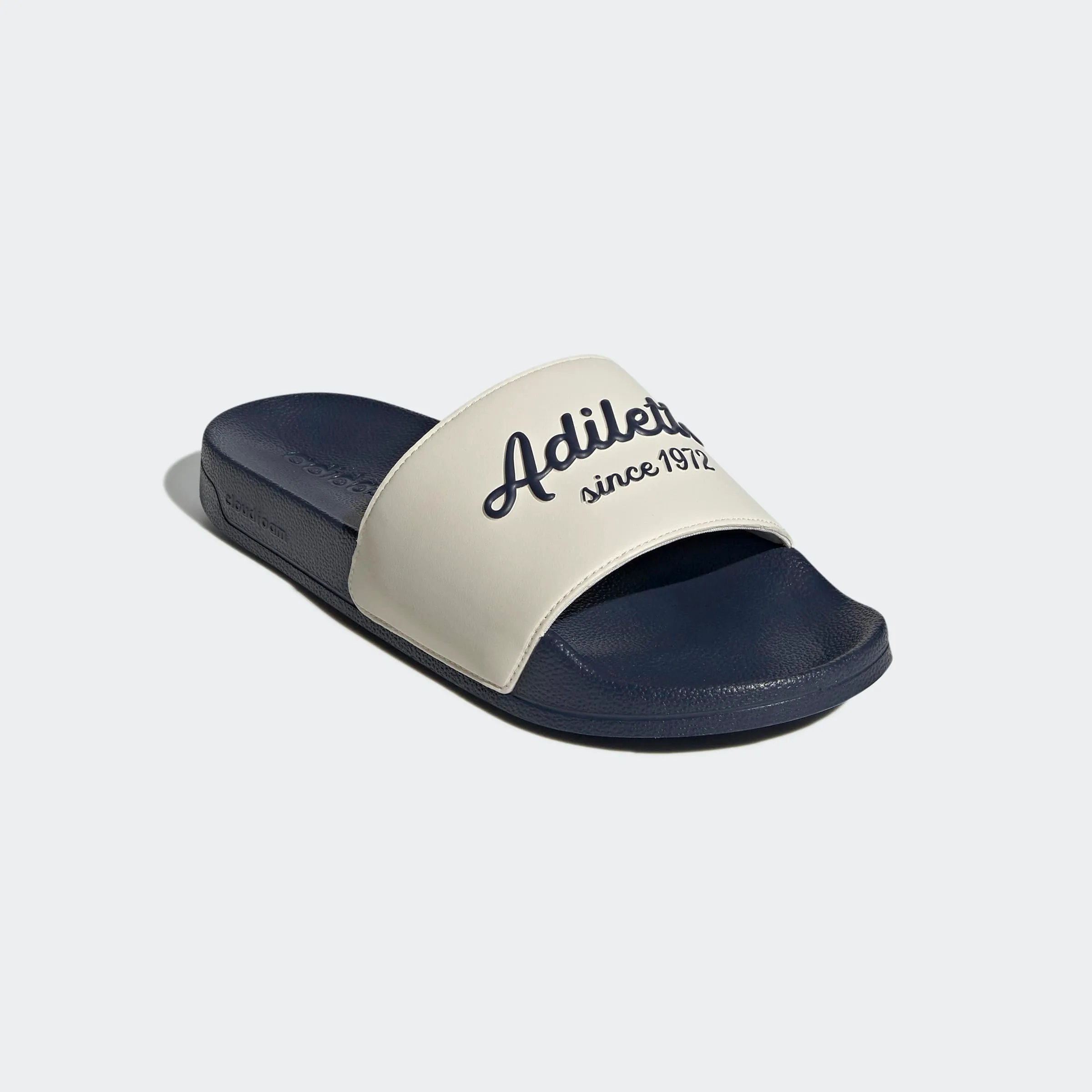 adidas Adilette Shower Slides, Wonder White Shadow Navy Shadow Navy, 40.5 EU - immagine 5