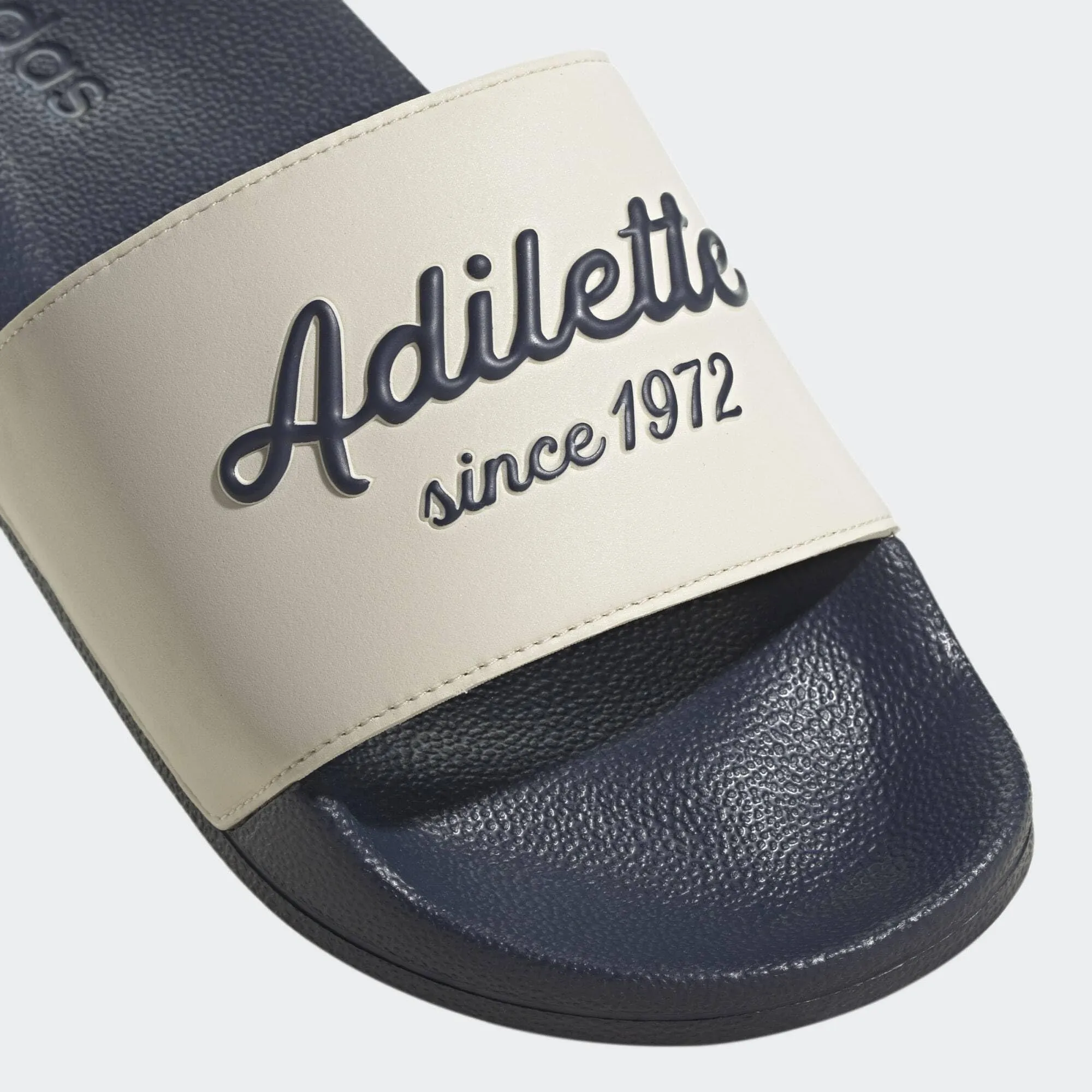 adidas Adilette Shower Slides, Wonder White Shadow Navy Shadow Navy, 40.5 EU - immagine 8