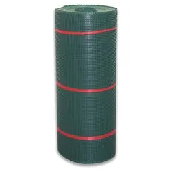 TENAX Quadra 10 Verde 1,00 x 50 m Rete Protettiva in Plastica per Cancelli e Recinzioni - immagine 1