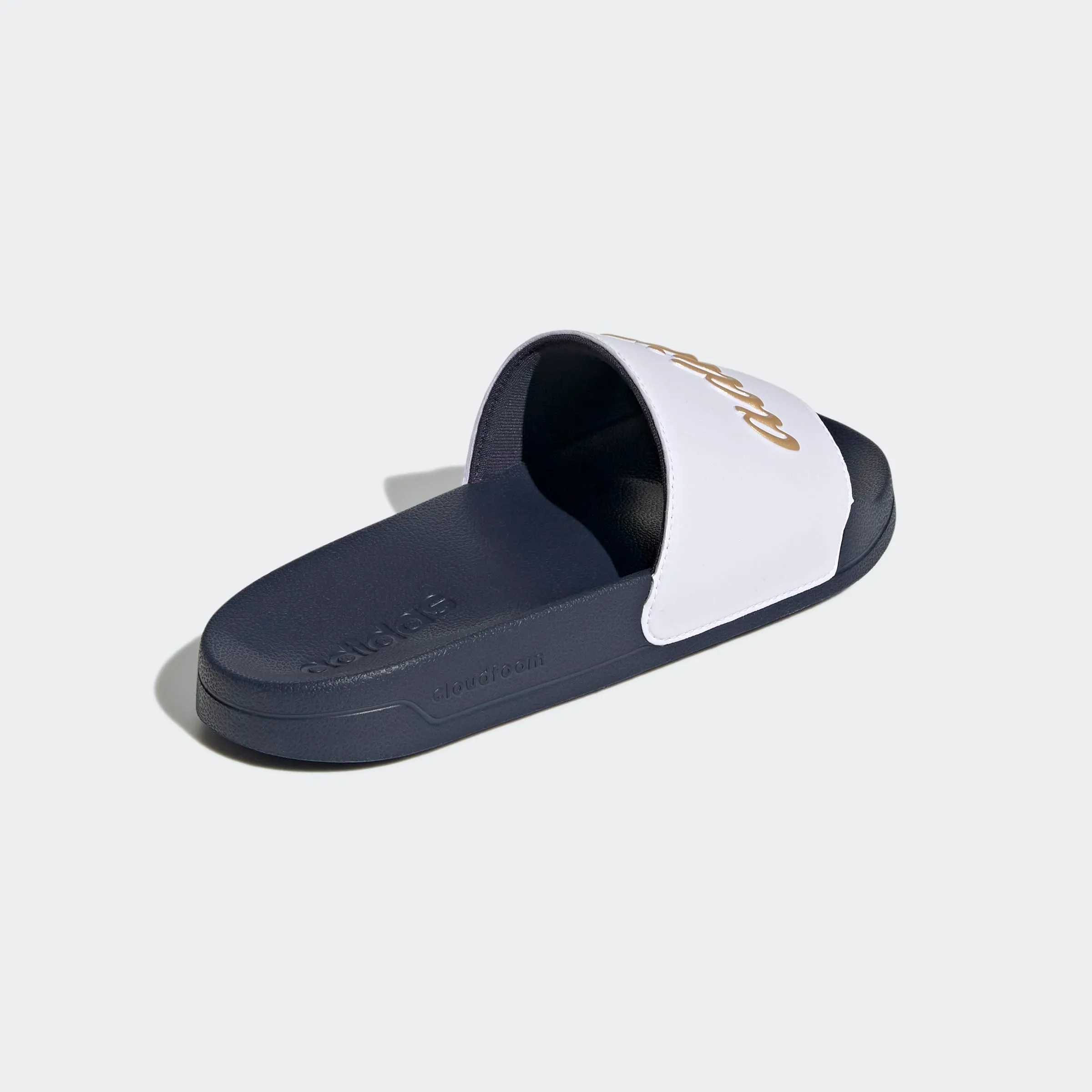 adidas Adilette Shower, Cloud White / Gold Metallic / Navy, 38 EU - immagine 7