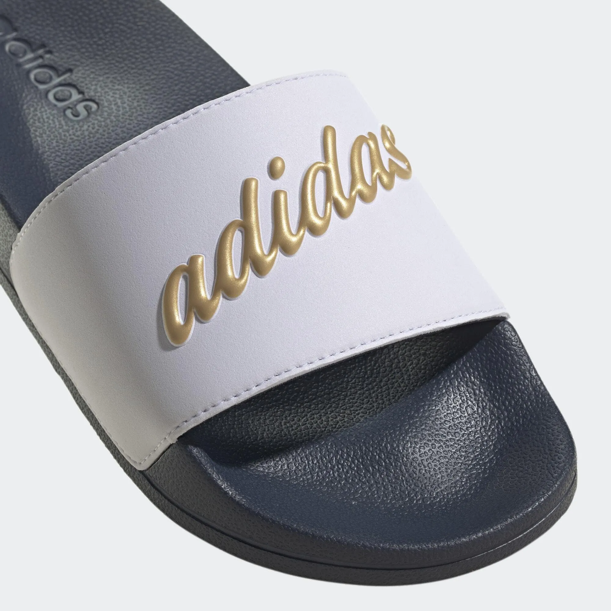 adidas Adilette Shower, Cloud White / Gold Metallic / Navy, 38 EU - immagine 8