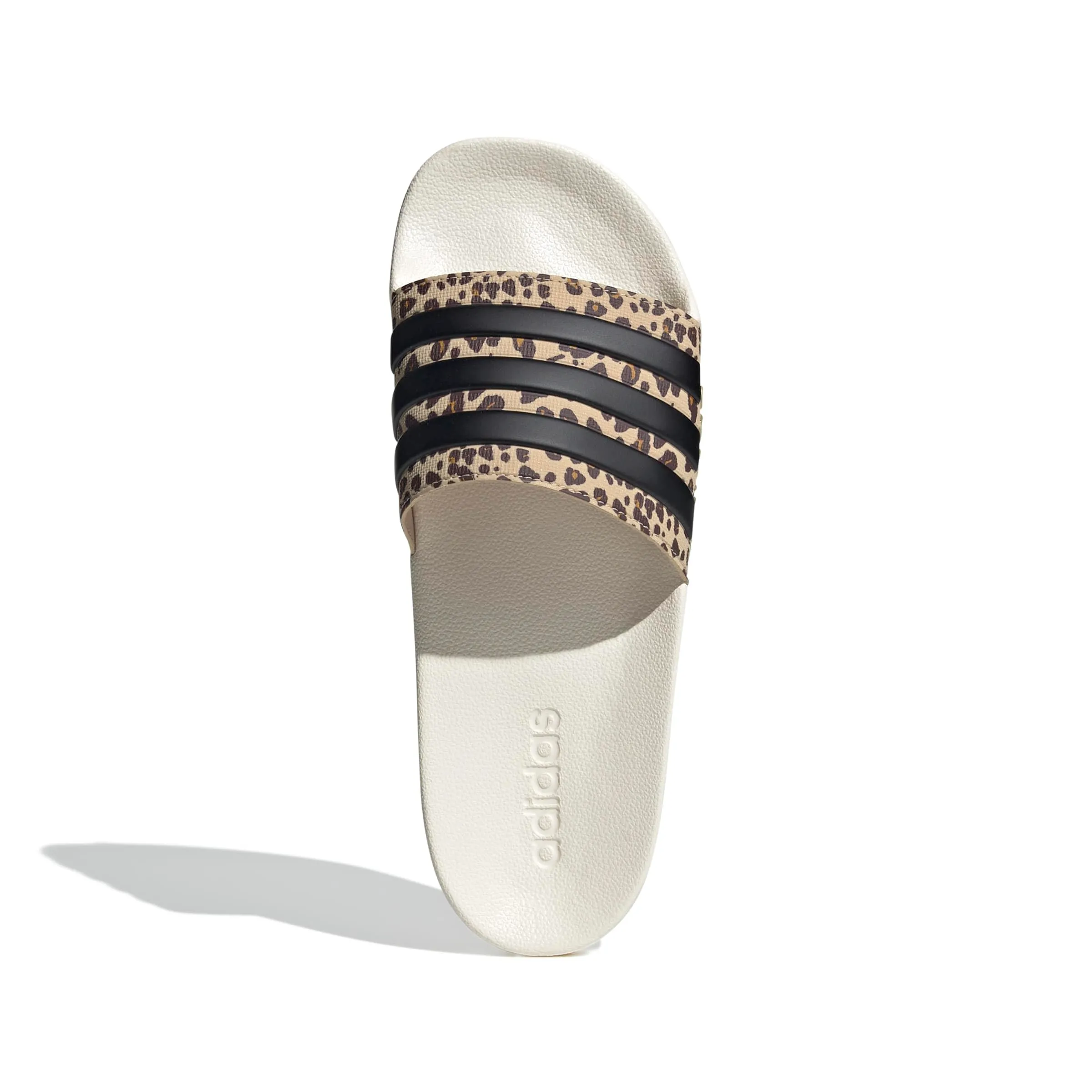 adidas Adilette Shower Slides, Off White Core Black Magic Beige, 48.5 EU - immagine 7
