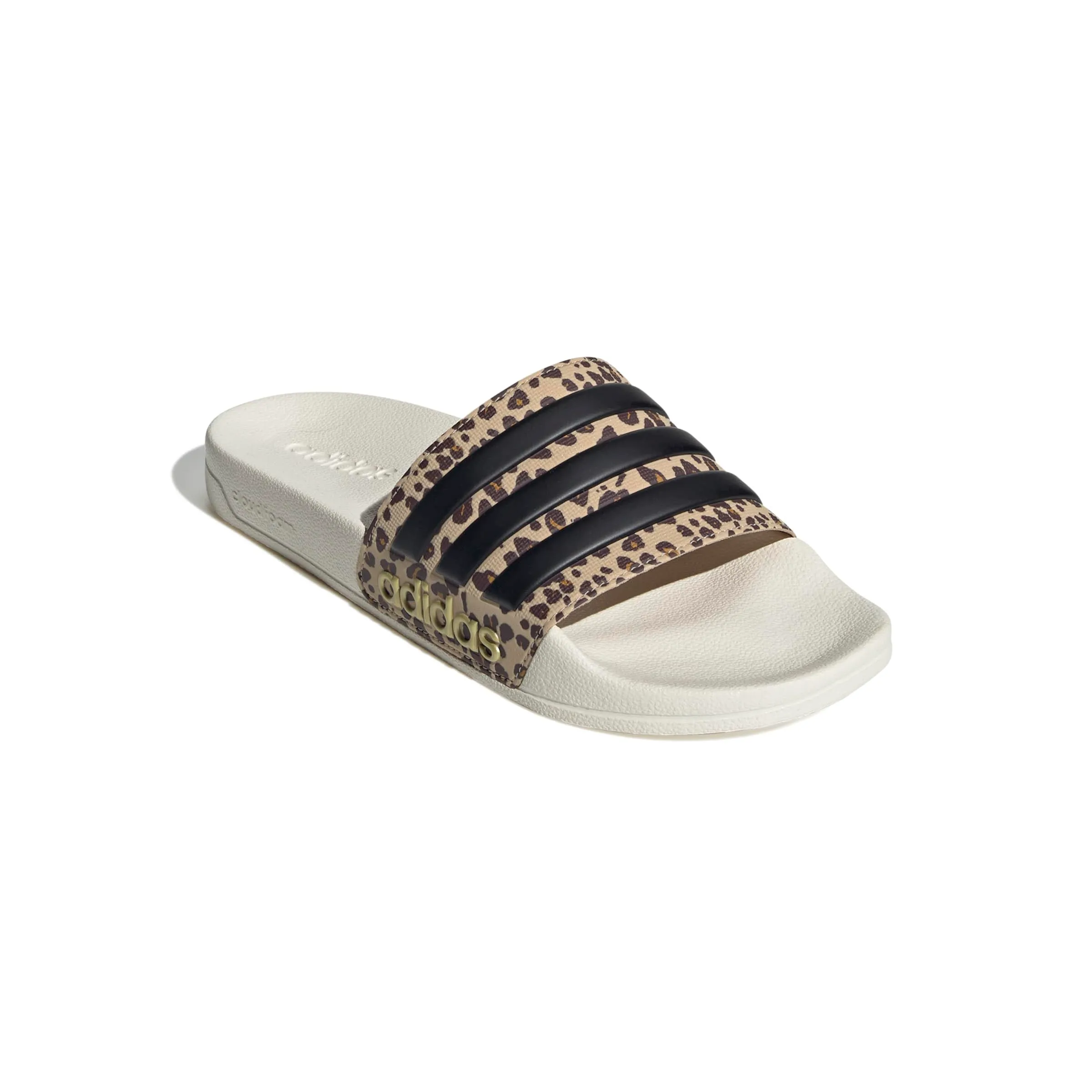adidas Adilette Shower Slides Unisex - Off White Core Black Magic Beige, 37 EU - immagine 3