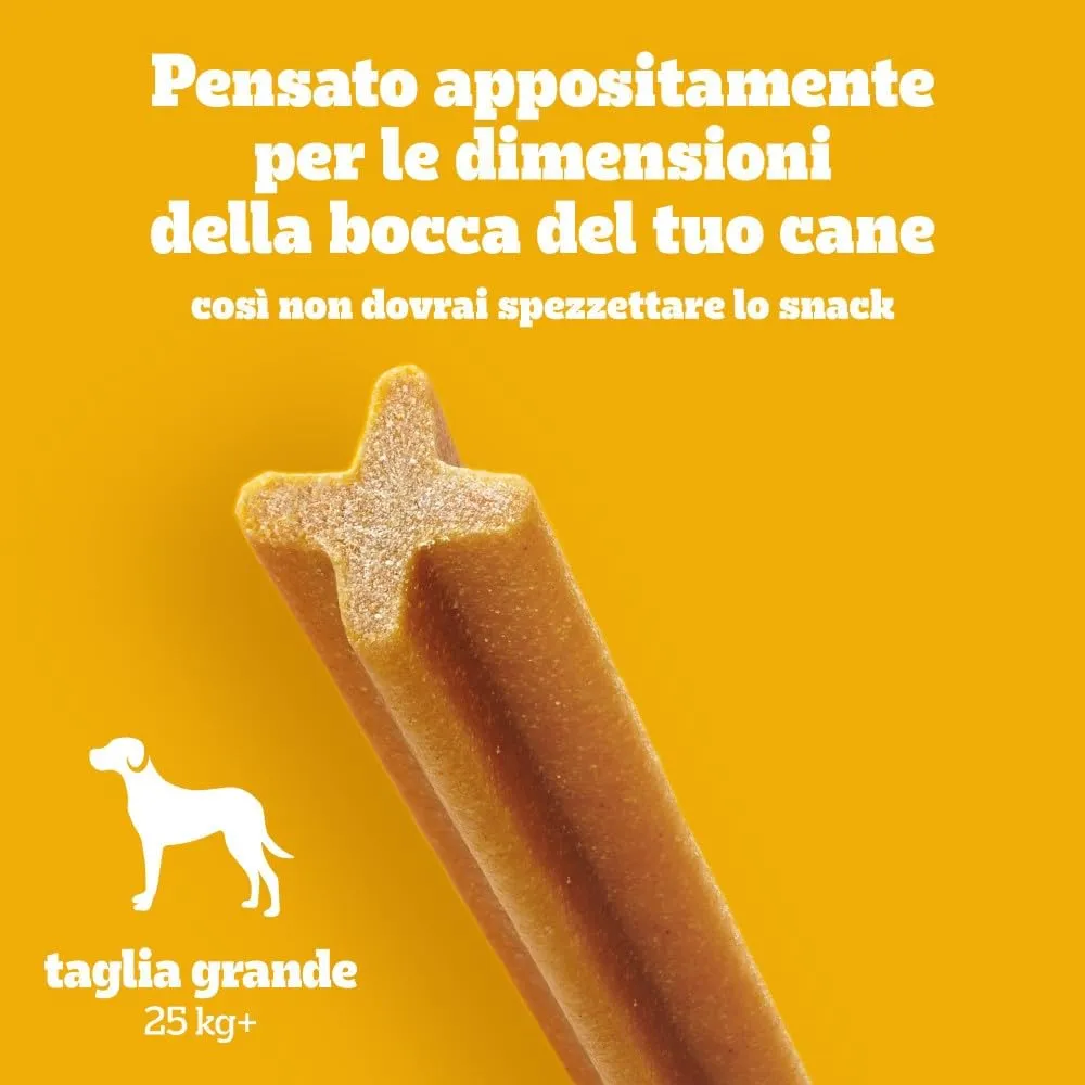 Pedigree Dentastix Snack per l'Igiene Orale, Cane Grande +25 kg, 270 g (105 Pezzi) - immagine 7