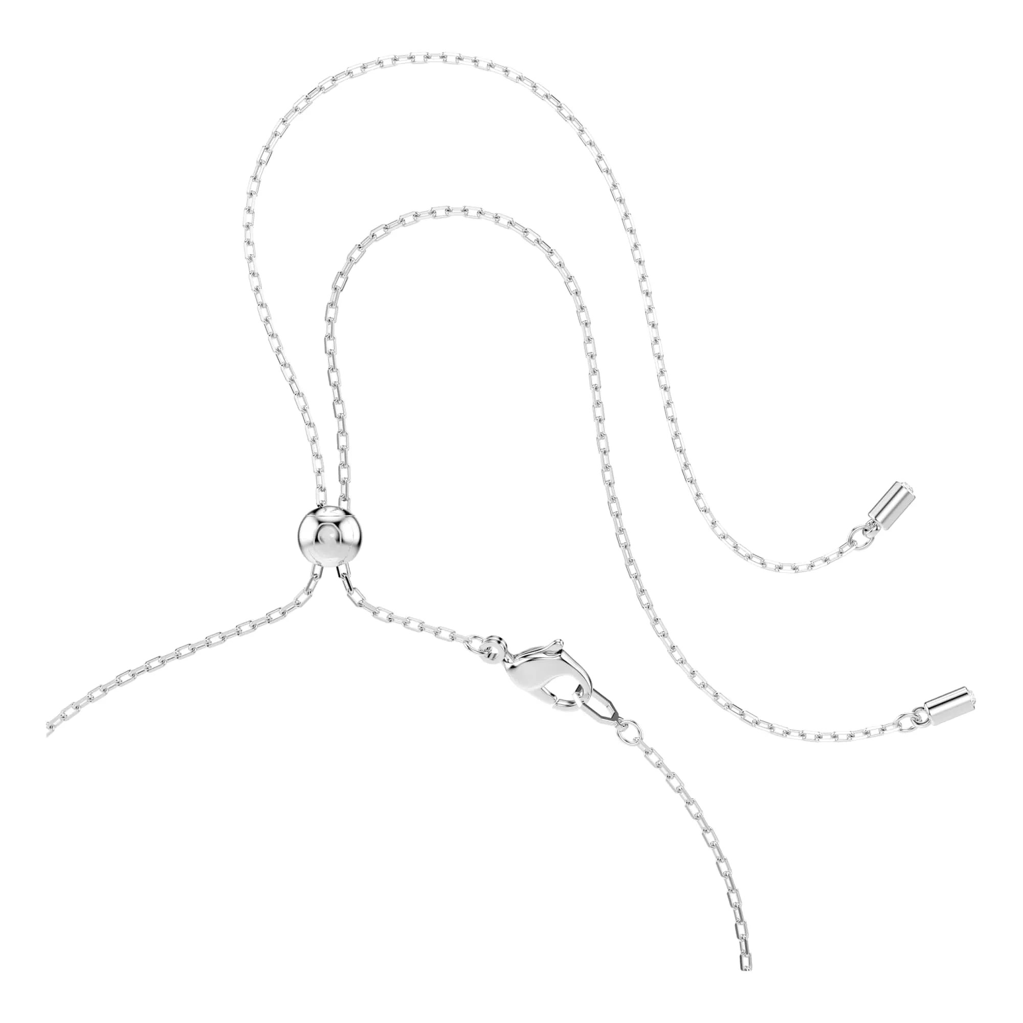 Swarovski Magic Pendente e Spilla Fiocco di Neve Blu Rodio - immagine 4