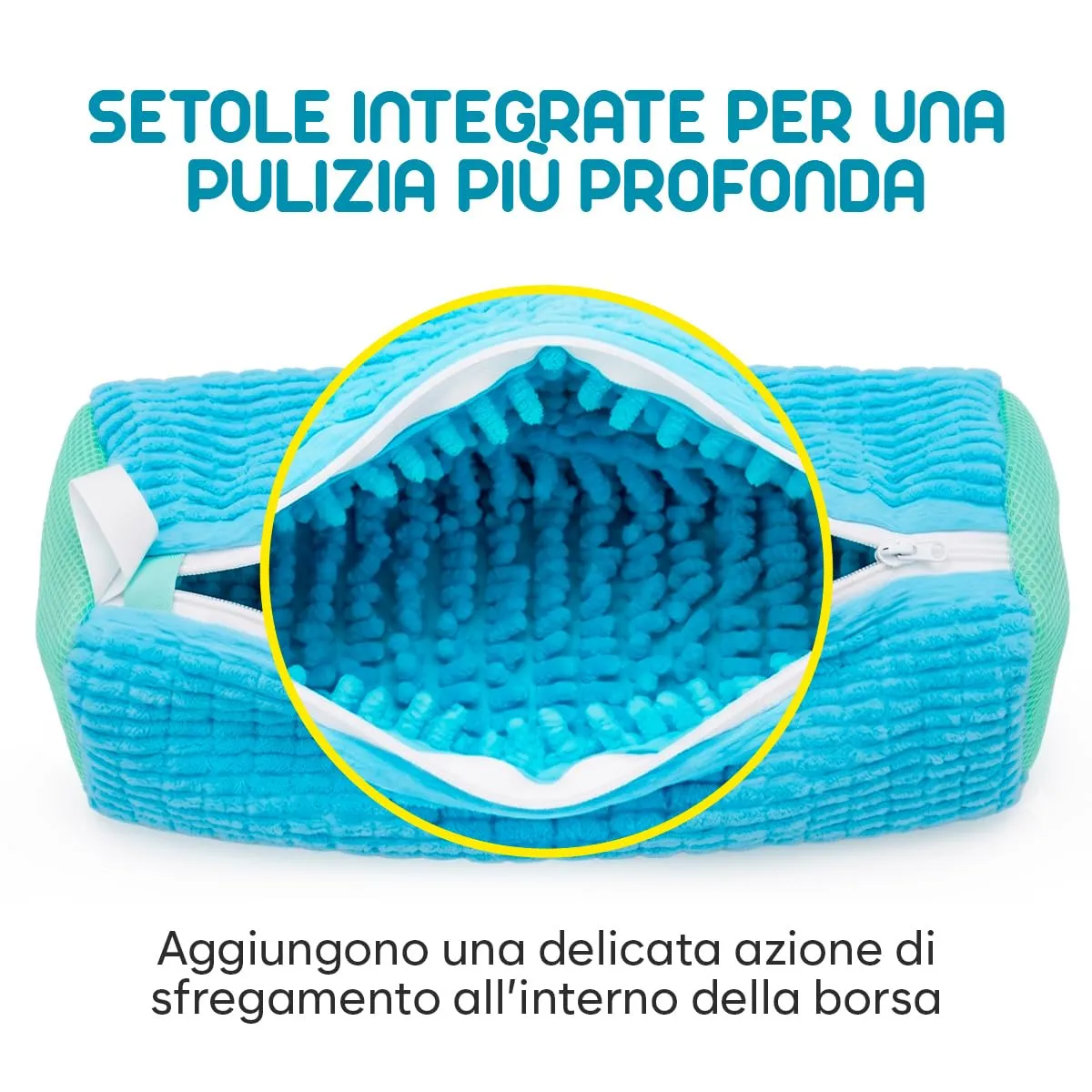 ZENO Shoe Washing Bag, 2 Pieces - immagine 4