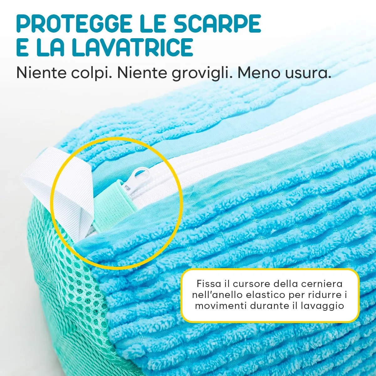 ZENO Shoe Washing Bag, 2 Pieces - immagine 7