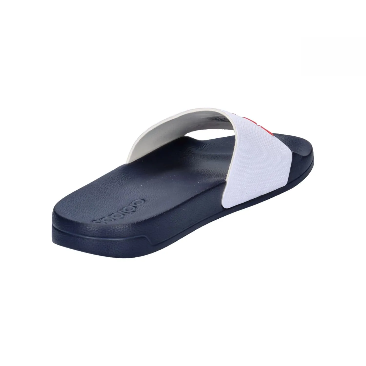 adidas Adilette Shower Slides - Cloud White Scarlet Victory Blue, 47 EU - immagine 6