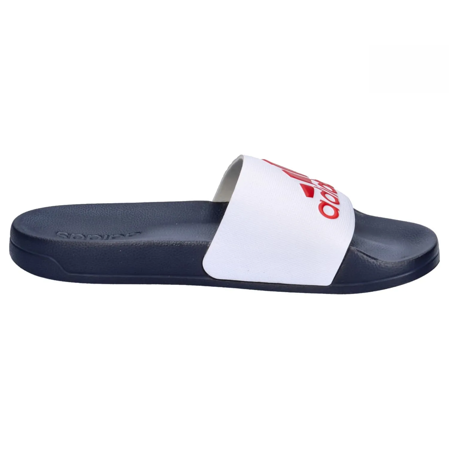 adidas Adilette Shower Slides, Cloud White Scarlet Victory Blue, 38 EU - immagine 8