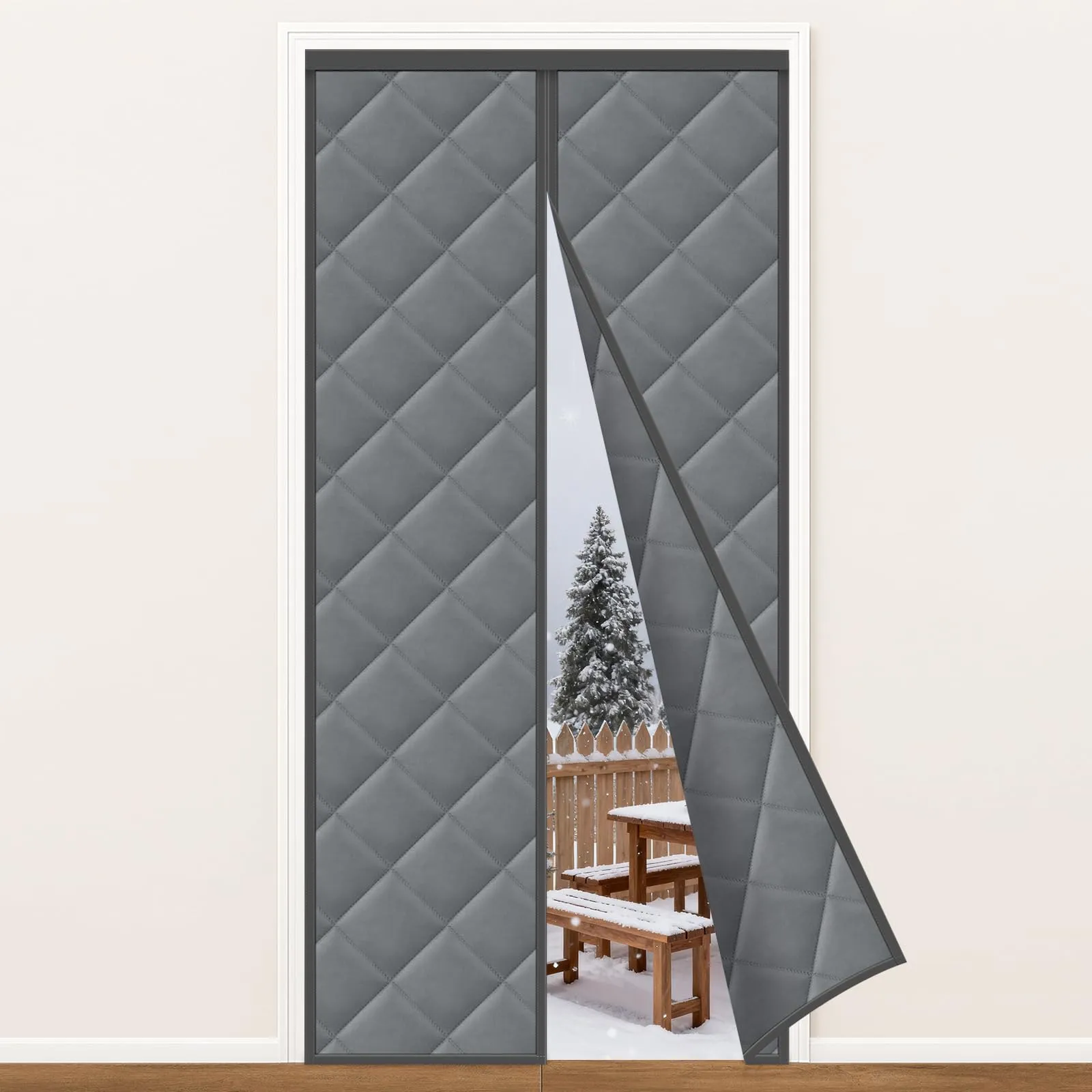 MYCARBON Zanzariera Tenda Termica Magnetica (120x220cm) - immagine 1