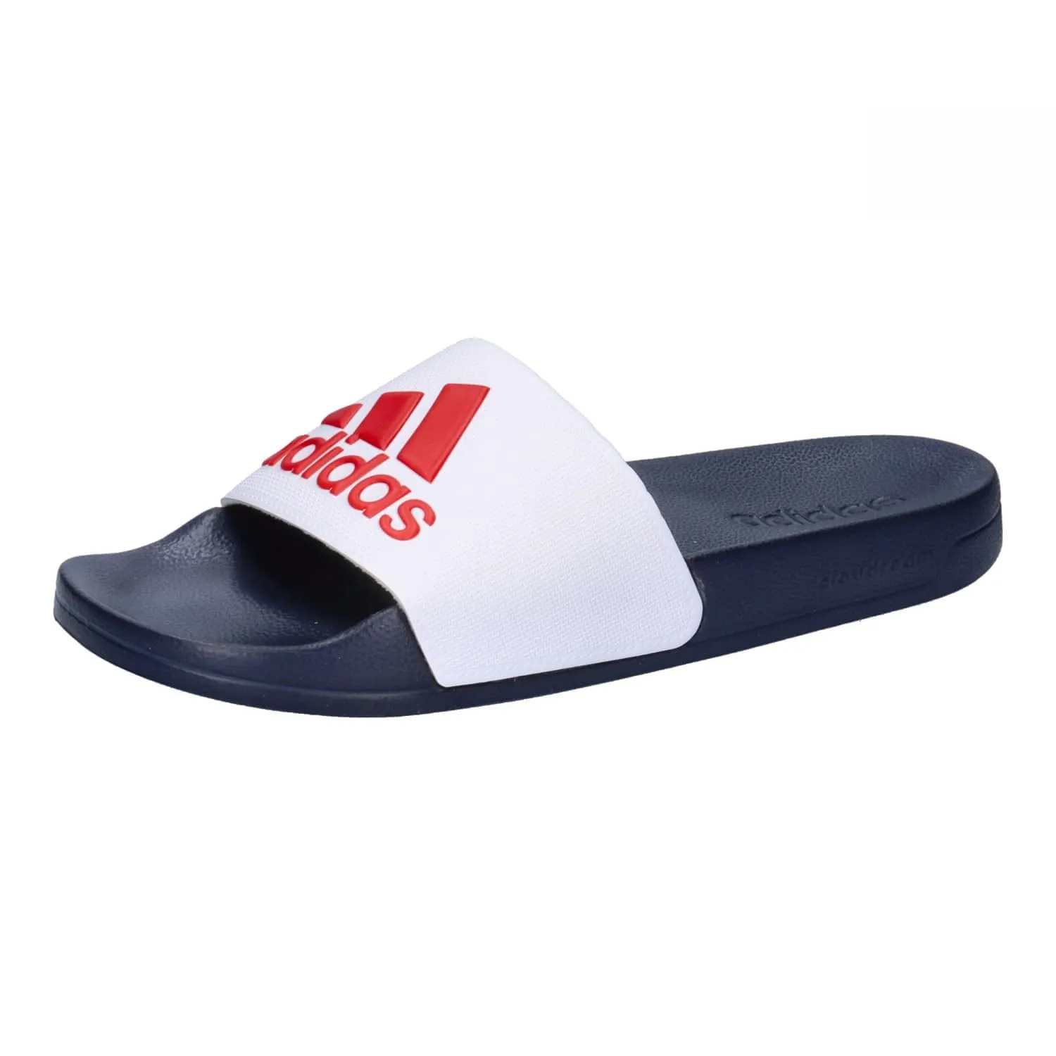 adidas Adilette Shower Slides, Cloud White Scarlet Victory Blue, 37 EU - immagine 1