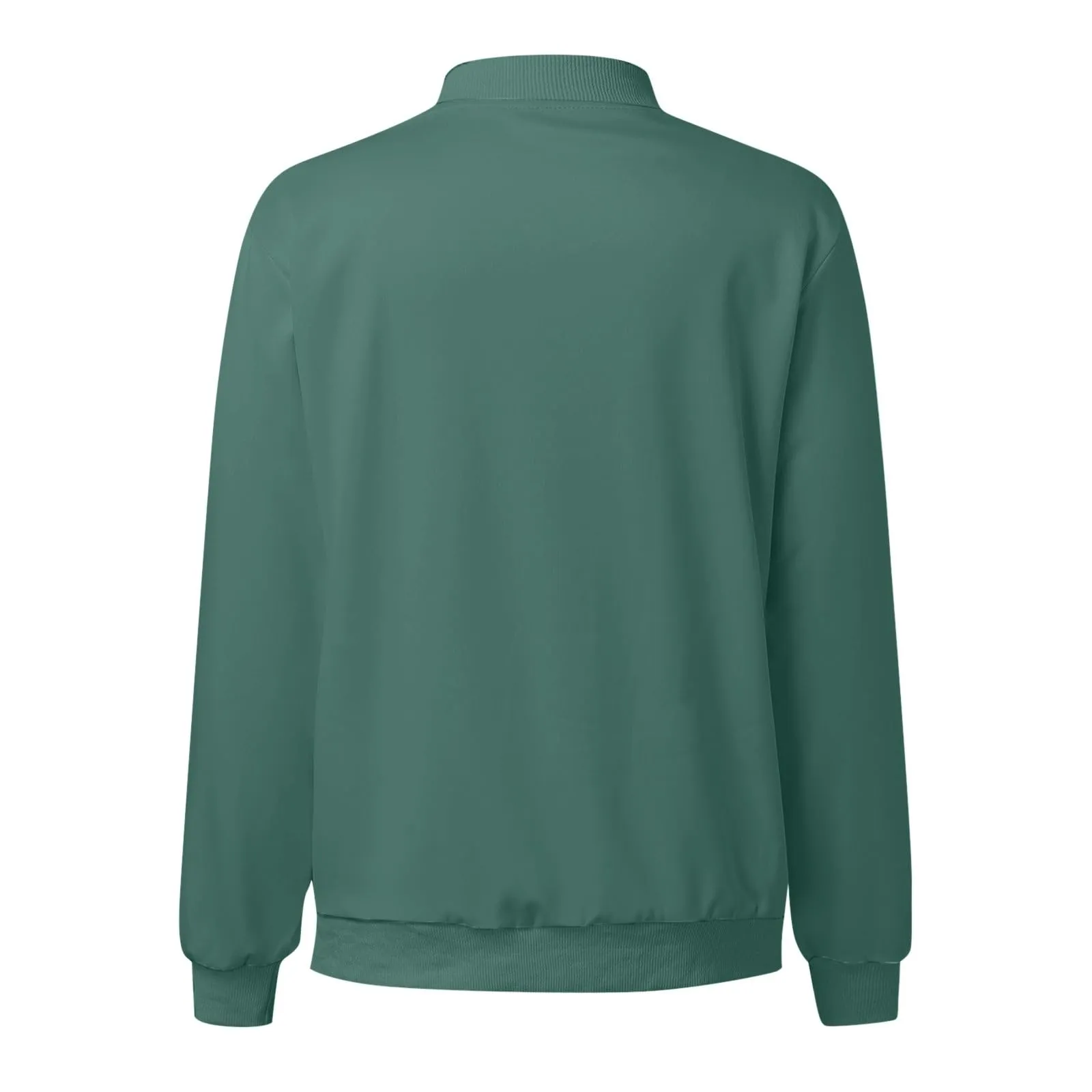 Generico Giacca Bomber Primavera Donna Stampa Floreale Leggera - immagine 4
