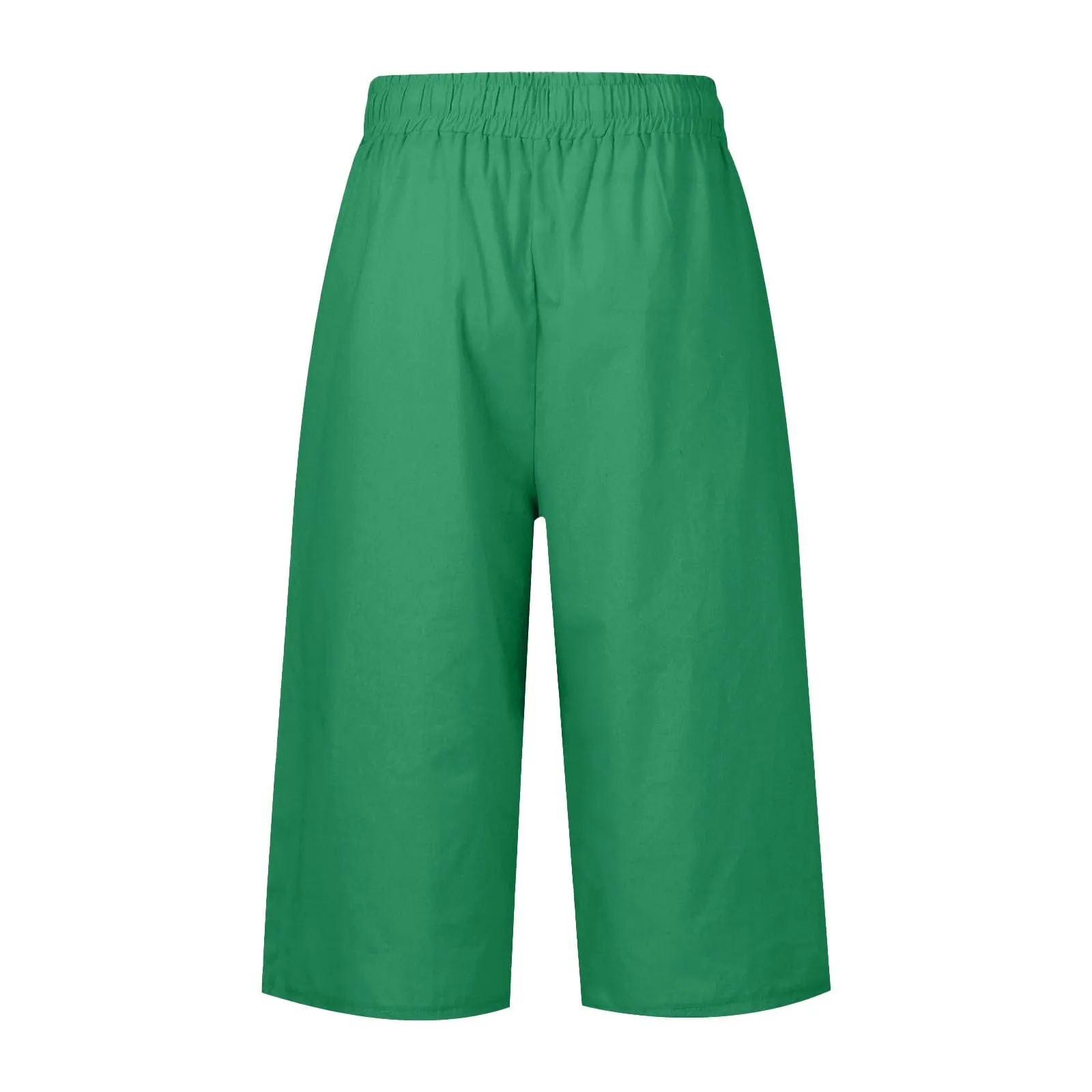 HEONSATI Pinocchietti Donna Pantaloni Capri in Cotone Estivi Leggeri Casual 7/8 con Coulisse Regolabile - immagine 4