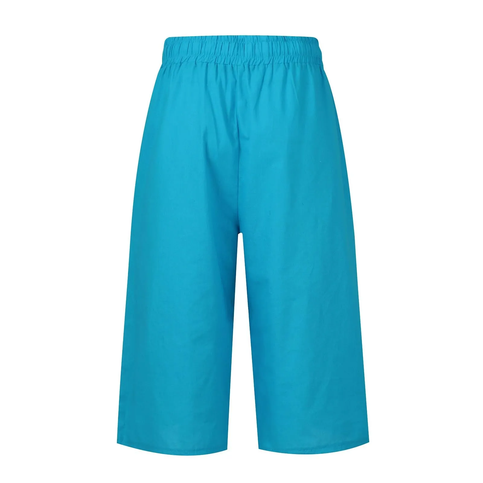 HEONSATI Pinocchietti Donna Pantaloni Capri in Cotone Estivi Leggeri con Coulisse Regolabile - immagine 5