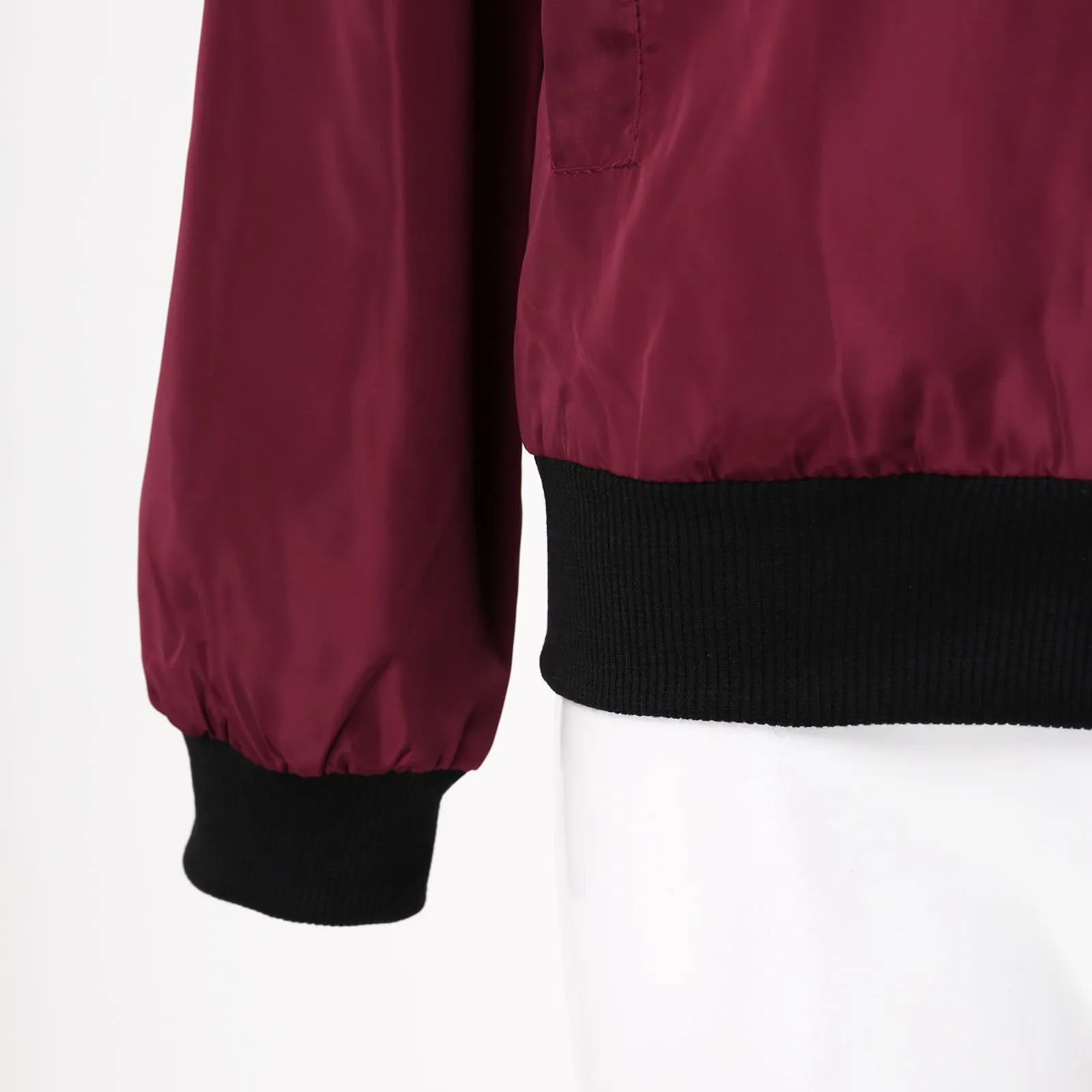 Generico Bomber Donna Floreale con Cerniera e Collo Alto, Giacca Leggera Primaverile Estiva - immagine 7