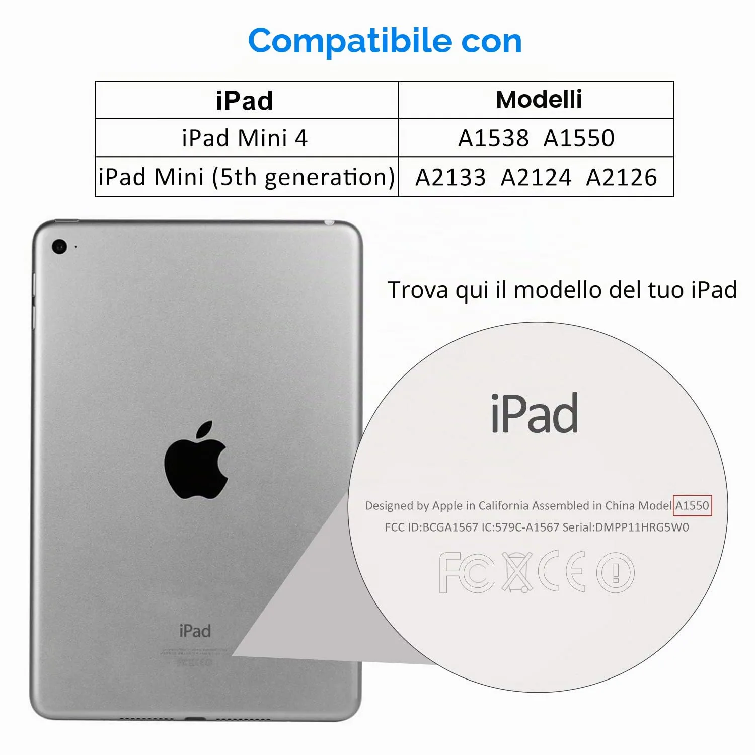 JETech Pellicola Protettiva in Vetro Temperato per iPad mini 5ª/4ª Gen, 2 Pezzi - immagine 2