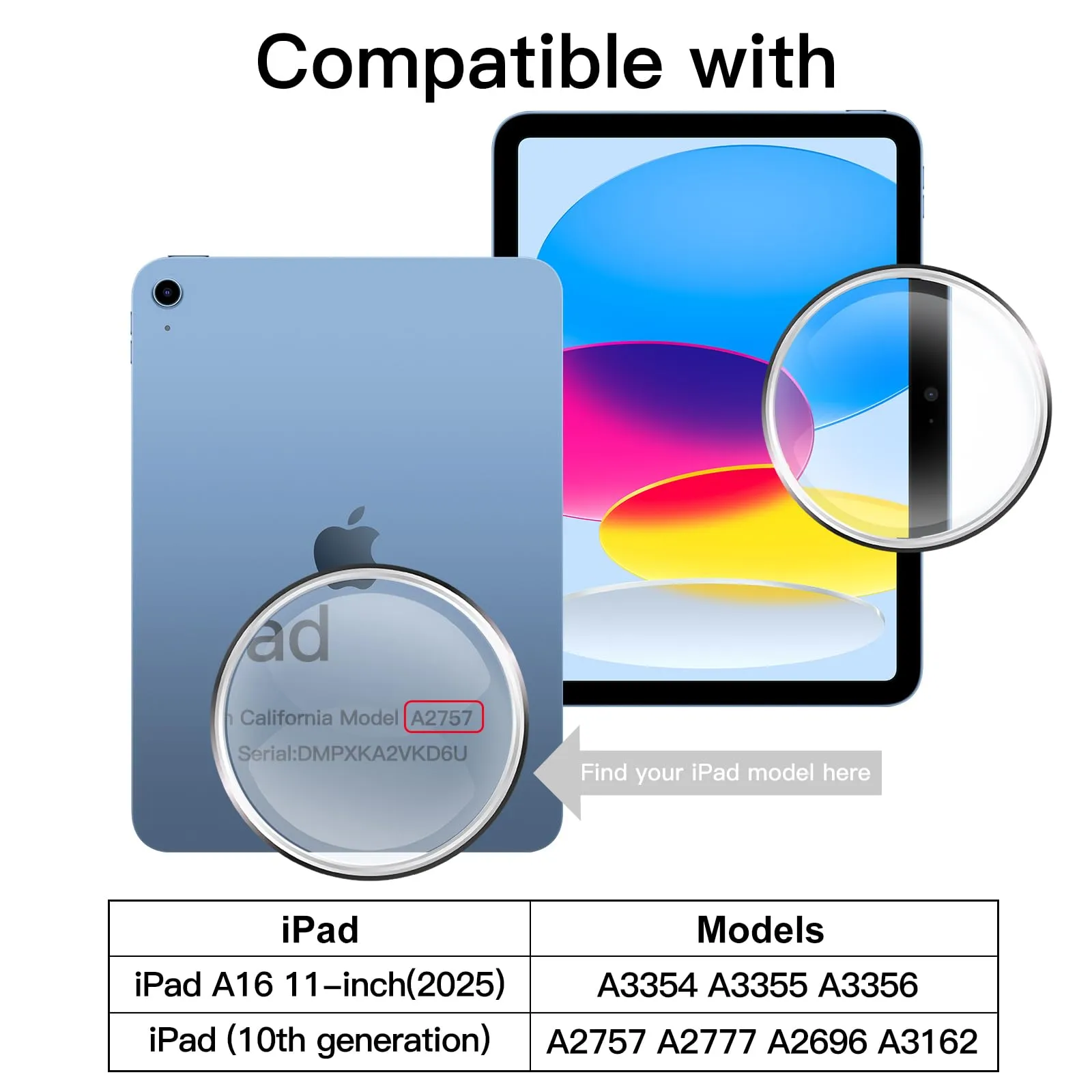 JETech Pellicola Protettiva per iPad (A16) 11ª/10ª Gen, 2 Pezzi - immagine 2