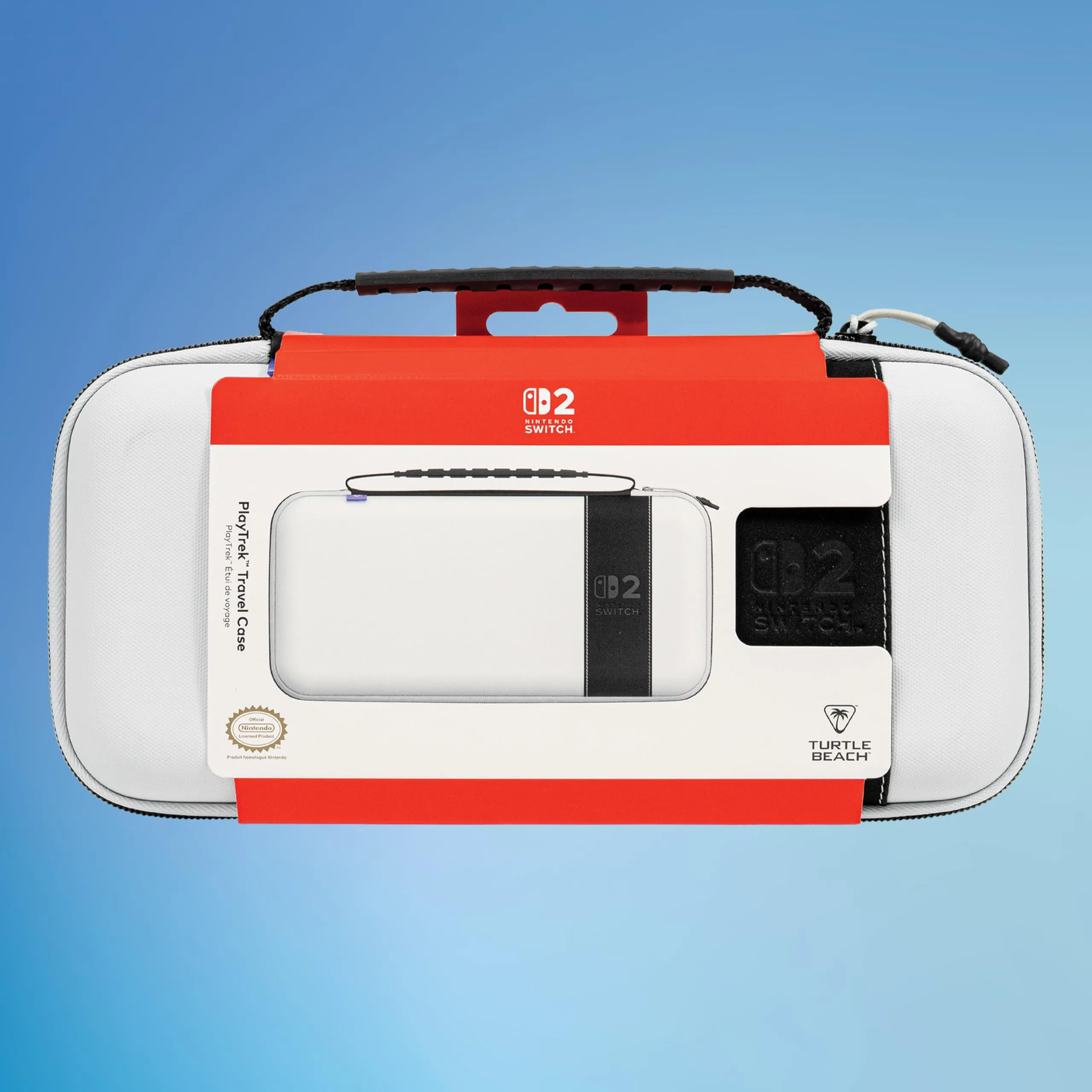 Turtle Beach PlayTrek Custodia da viaggio Stellar White per Nintendo Switch 2 - immagine 8