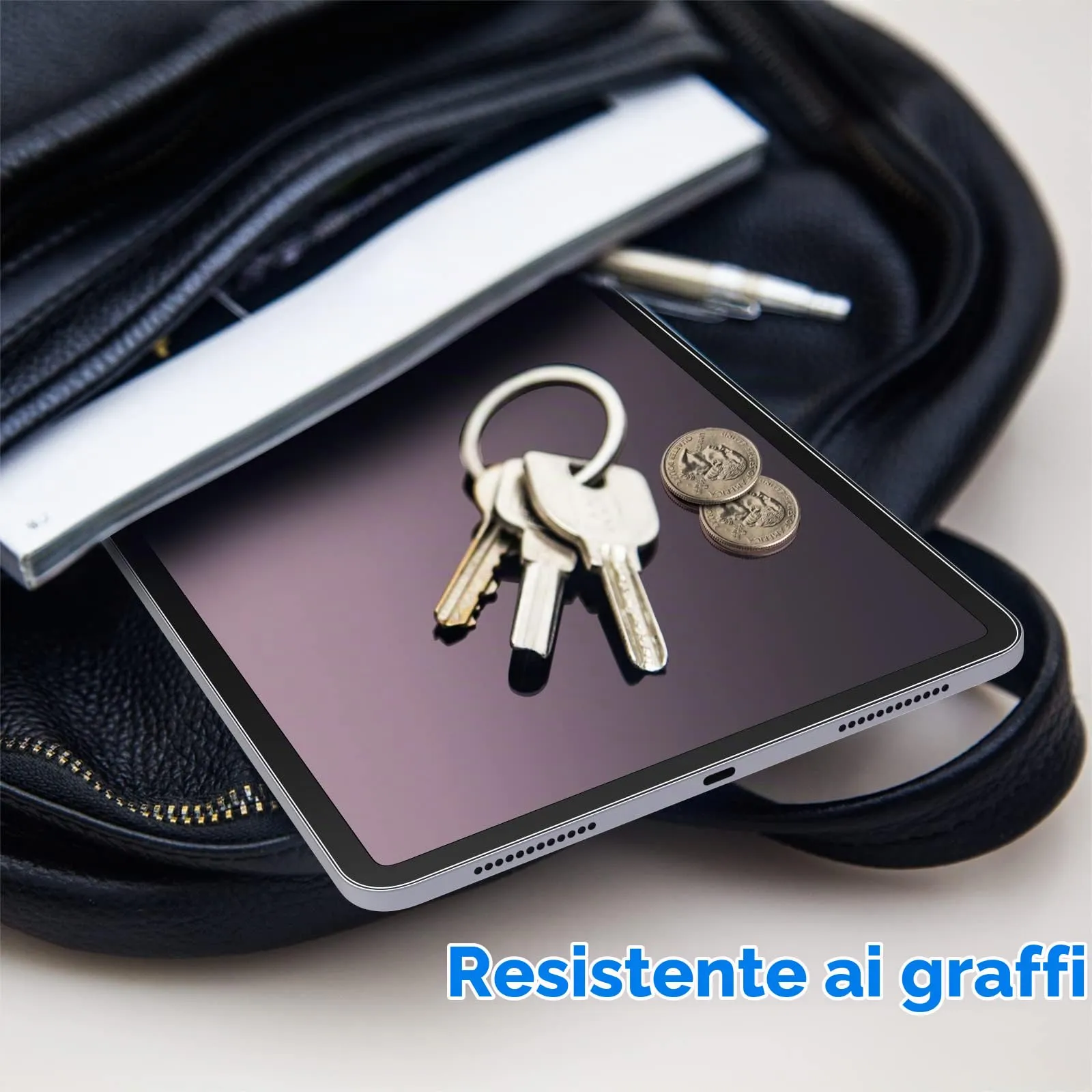 JETech Pellicola Protettiva in Vetro Temperato per iPad Air 5ª Gen 10,9" (2022), 2 Pezzi - immagine 5