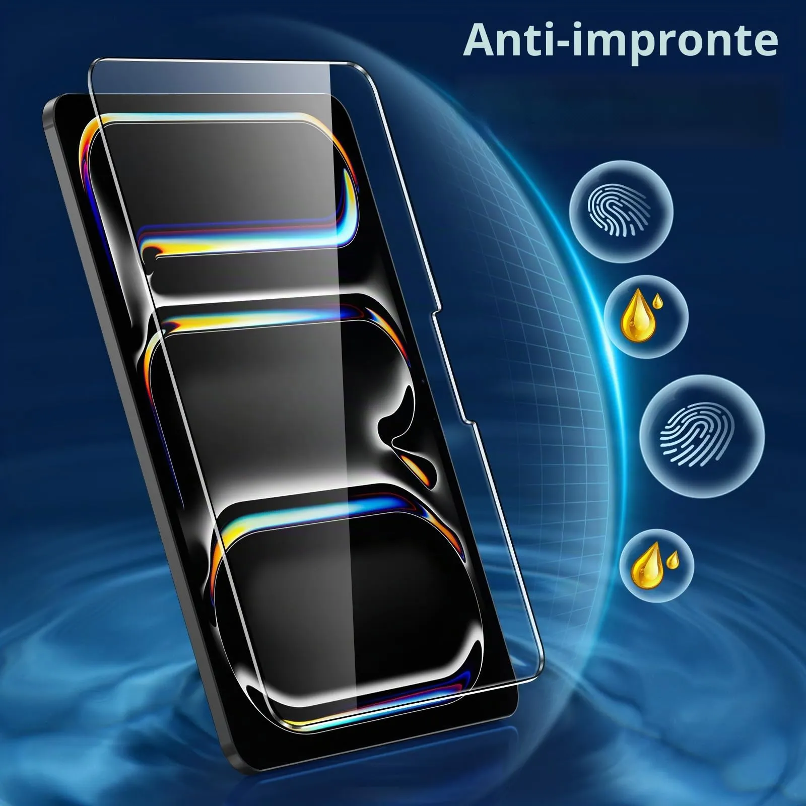 JETech Pellicola Protettiva per iPad Pro 13" M5/M4, 2 Pezzi - immagine 6