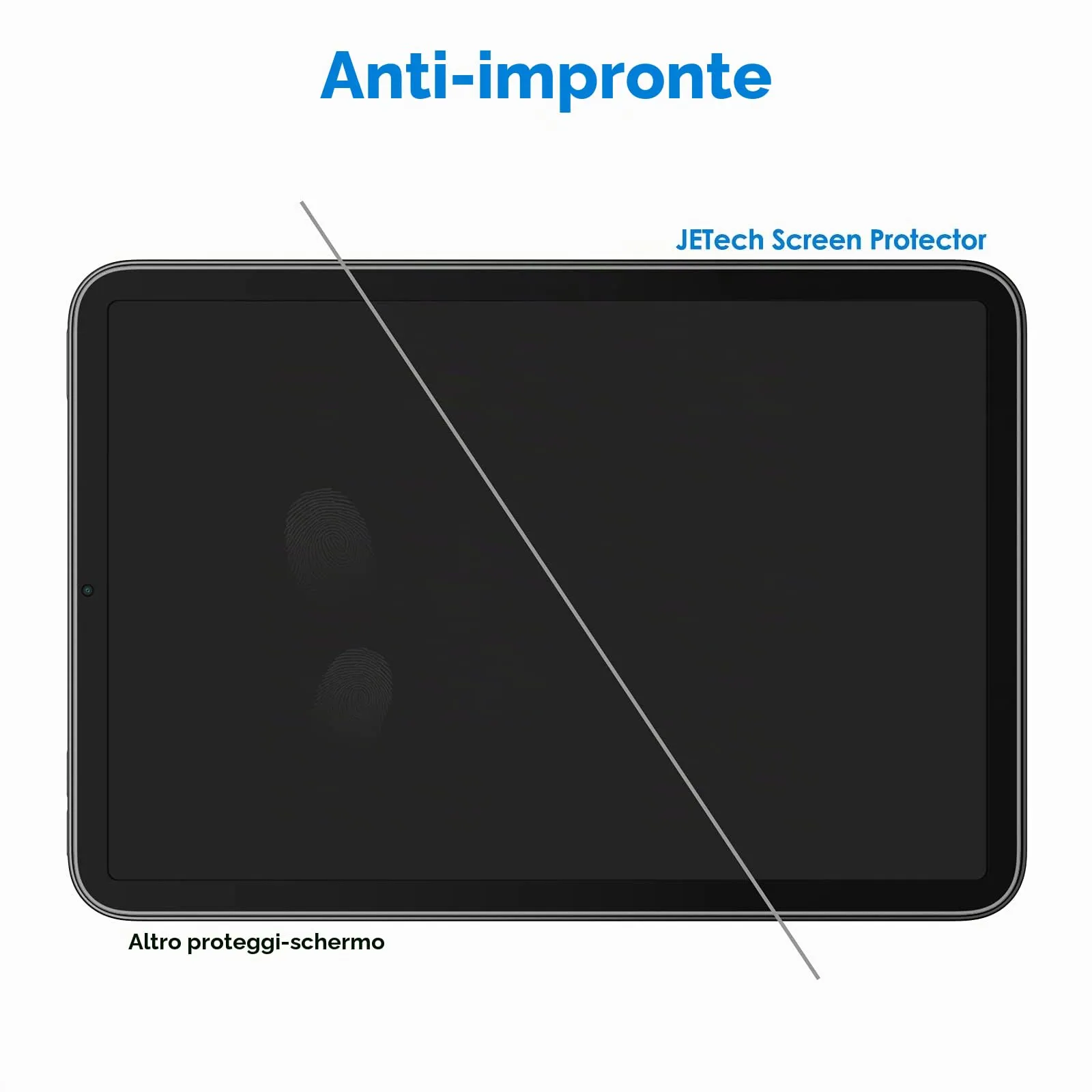 JETech Pellicola Protettiva per iPad mini A17 Pro / 6ª Gen, 2 Pezzi - immagine 6