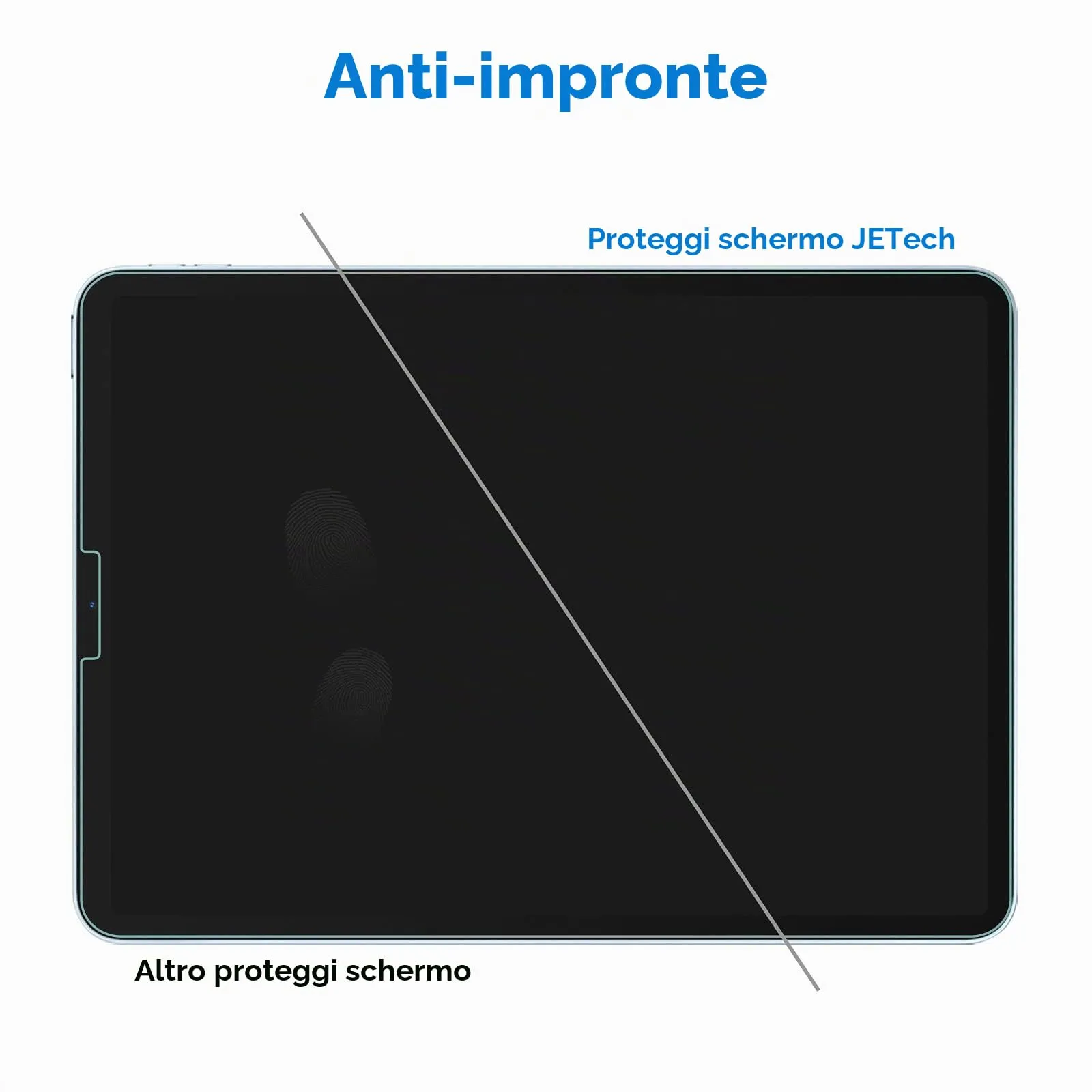 JETech Pellicola Protettiva in Vetro Temperato per iPad Pro 11" e iPad Air 5/4 10,9", 2 Pezzi - immagine 7