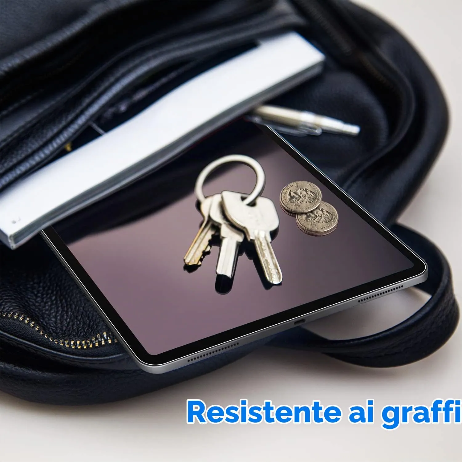 JETech Pellicola Protettiva in Vetro Temperato per iPad Pro 12,9" (6/5/4/3), 2 Pezzi - immagine 6