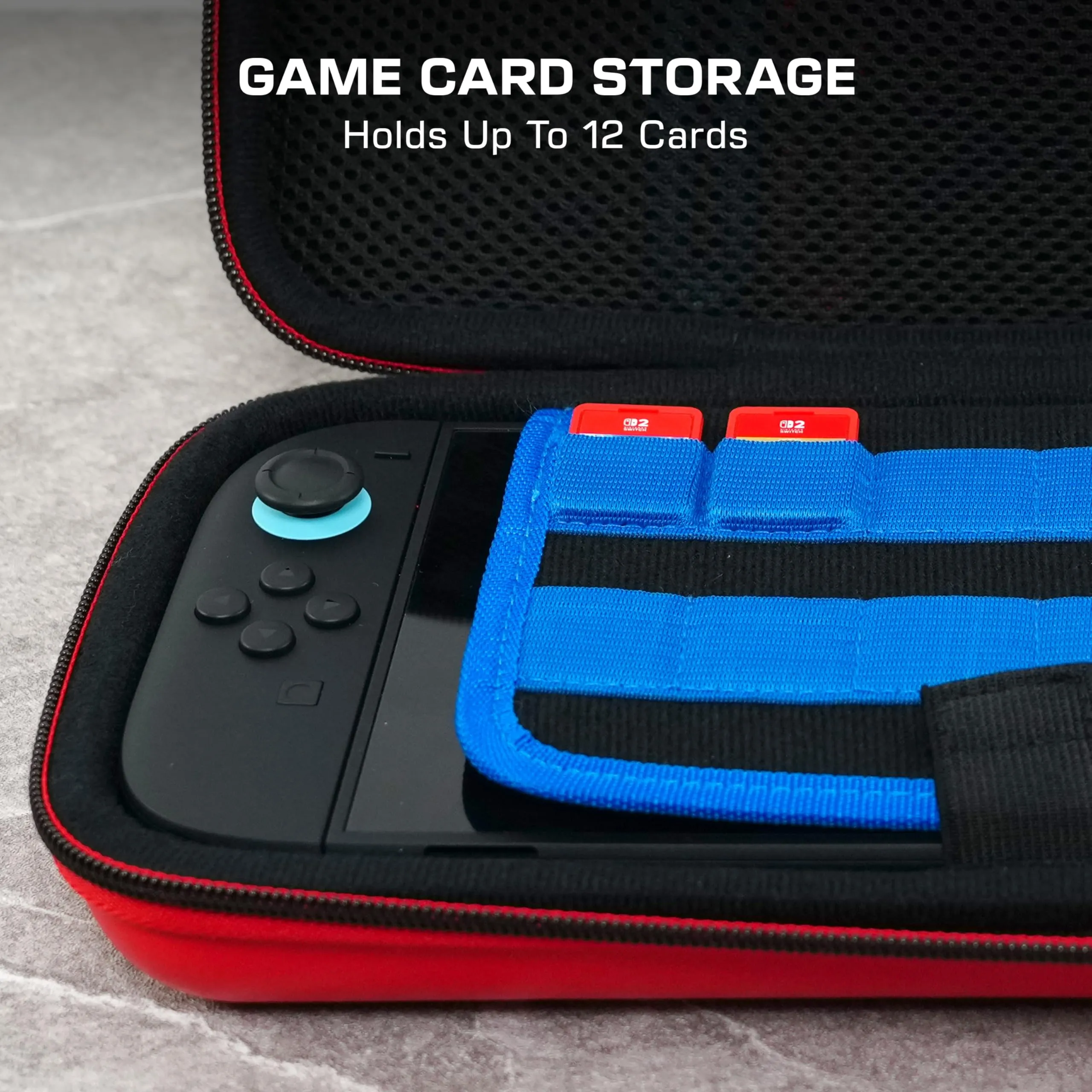 Turtle Beach PlayTrek Custodia da viaggio Mario Bricks per Nintendo Switch 2 - immagine 7