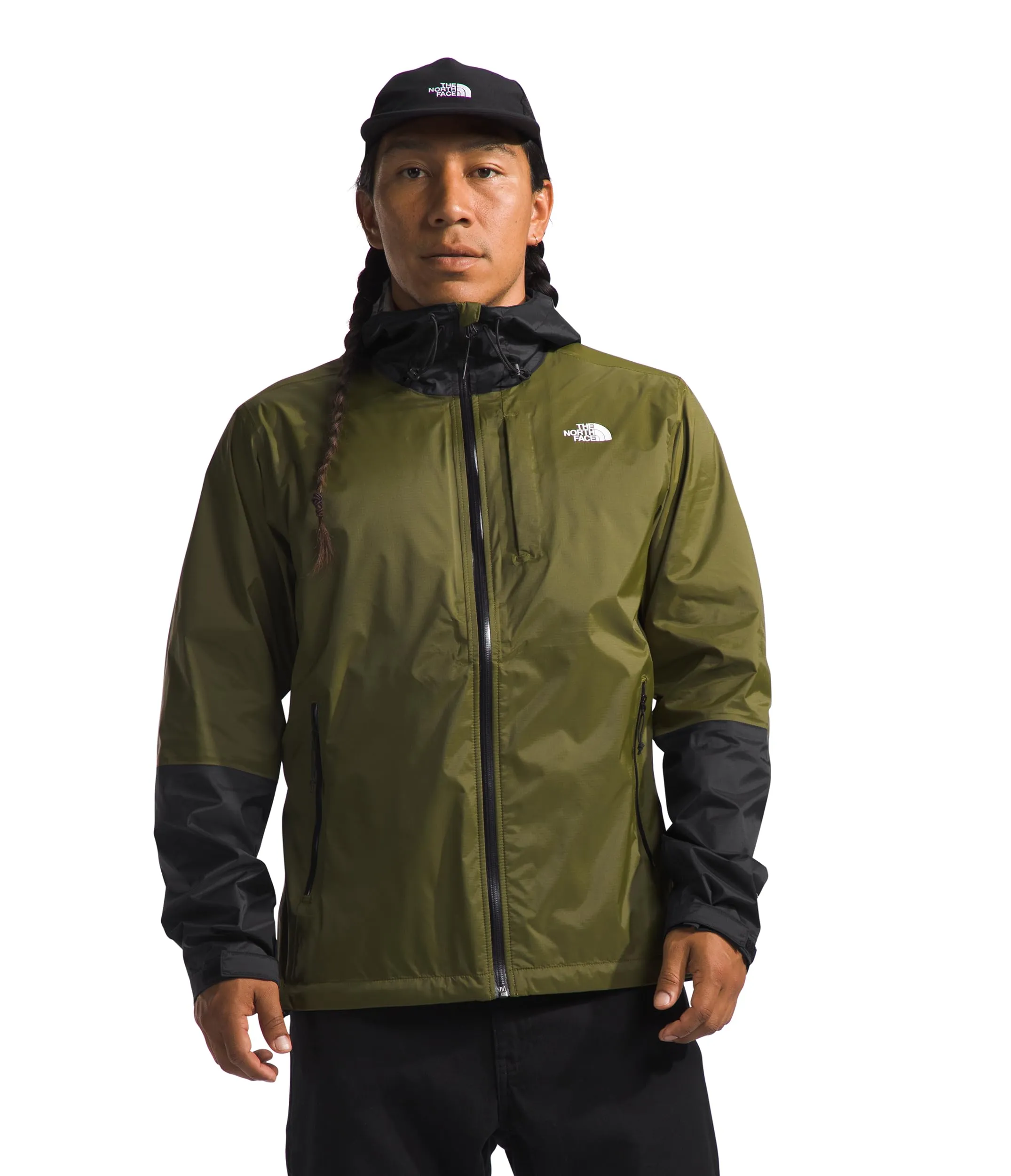 The North Face Alta Vista Giacca da uomo, Verde oliva/Nero Tnf, Small - immagine 1