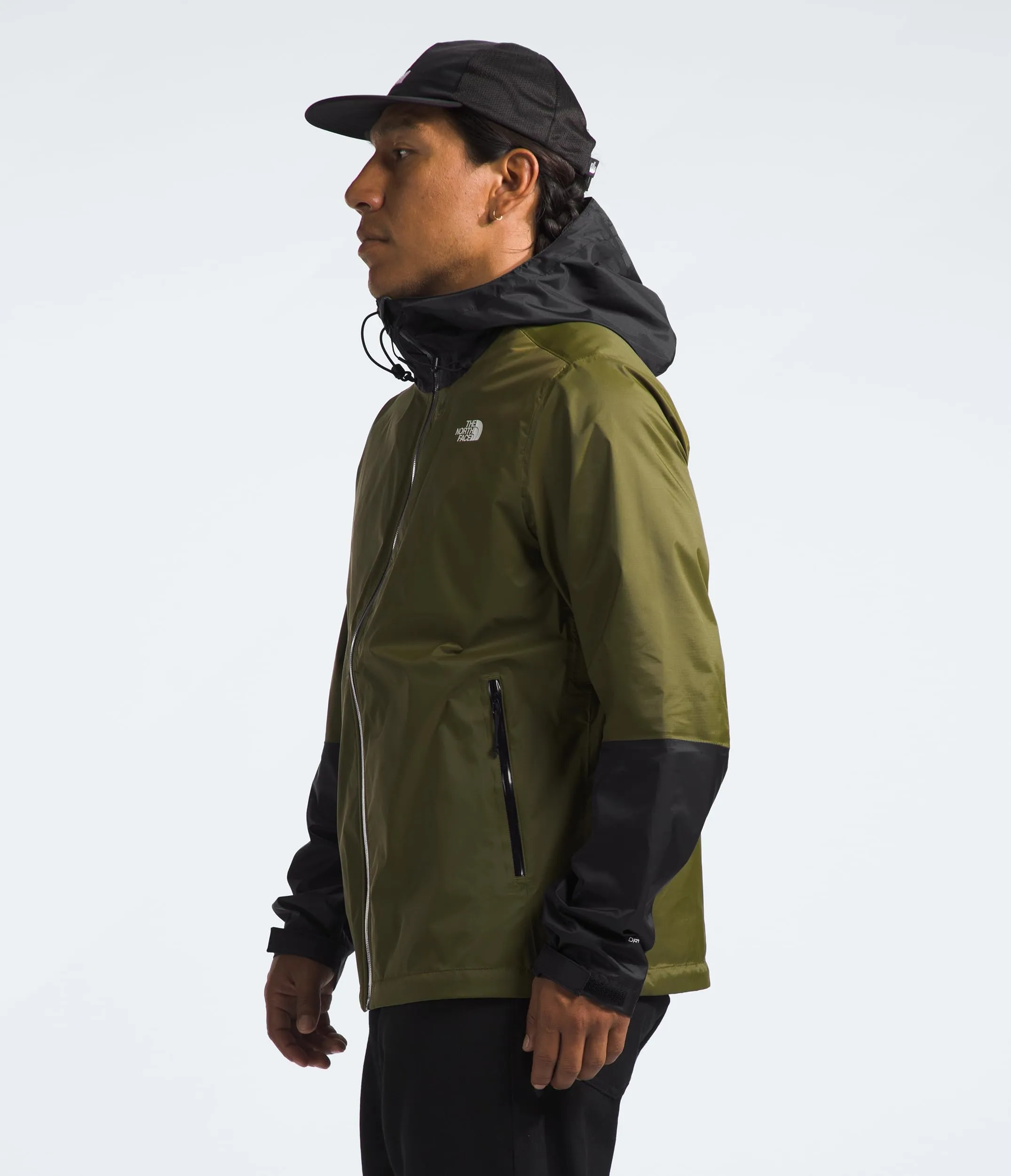 The North Face Giacca da uomo Alta Vista, Verde oliva/Nero Tnf, XXL - immagine 2