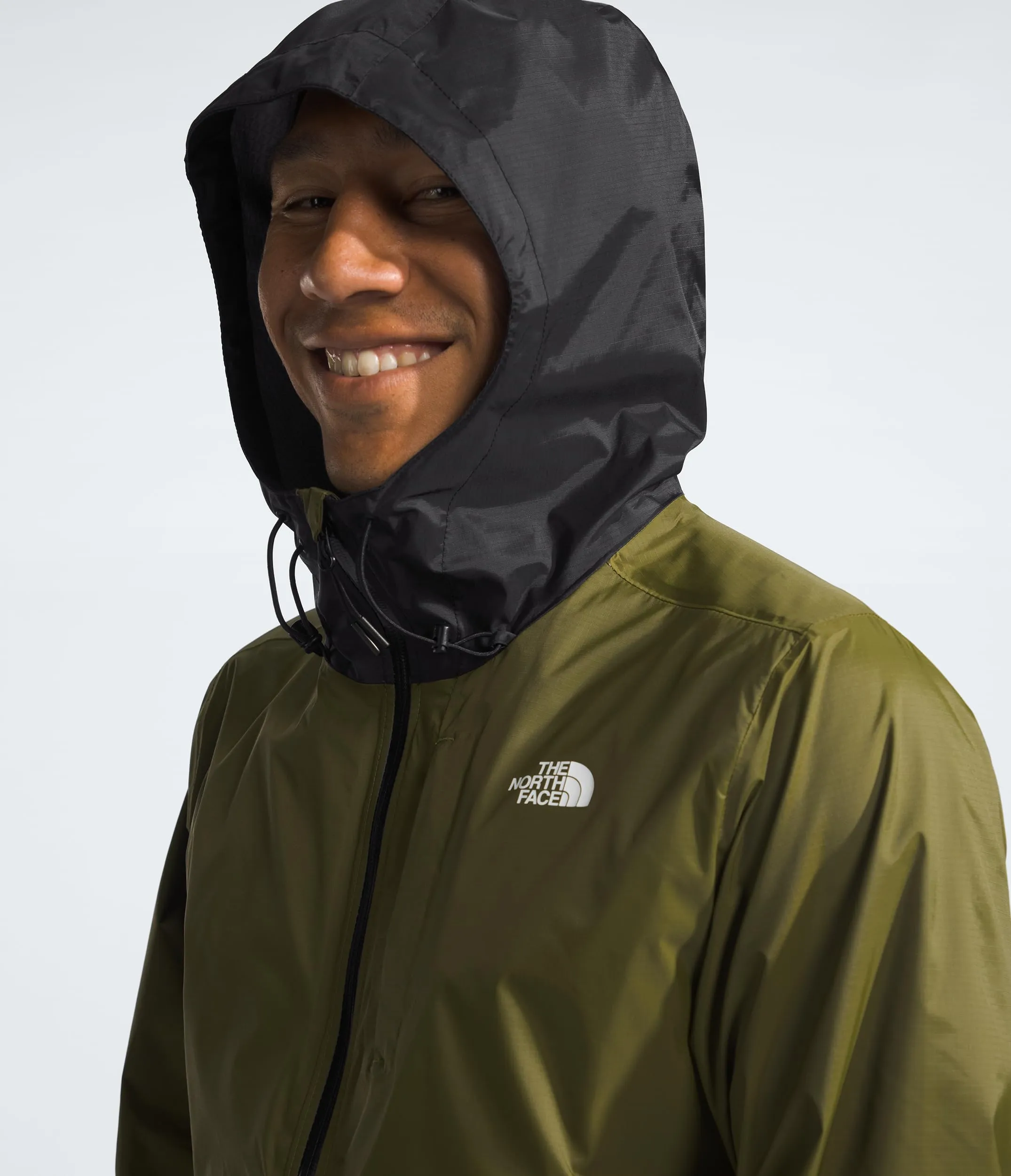 The North Face Giacca da uomo Alta Vista, Verde oliva/Nero Tnf, XXL - immagine 4