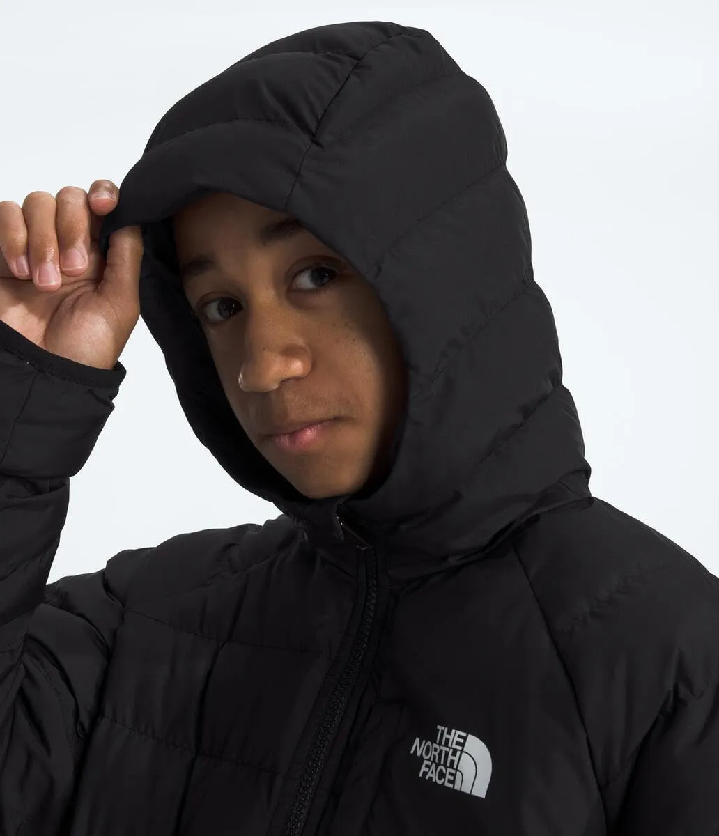 The North Face Reversible Perrito Hooded Jacket for Girls, TNF Black, 128 - immagine 3