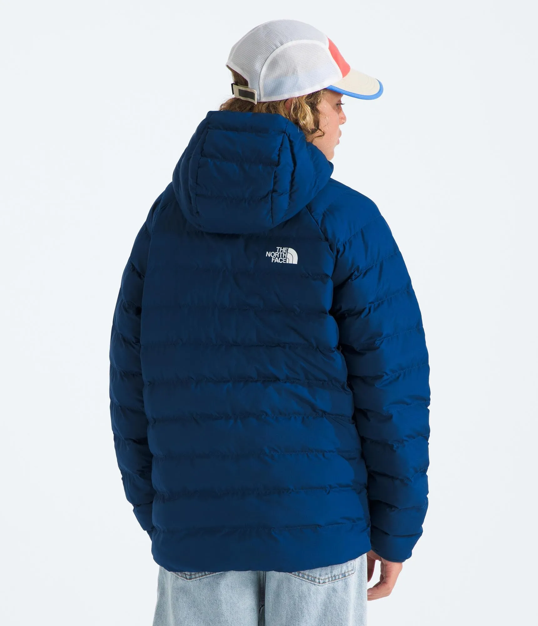The North Face NF0A88UED1R Reversible Perrito Hooded Jacket Unisex Kids Estate Blue XXL - immagine 4