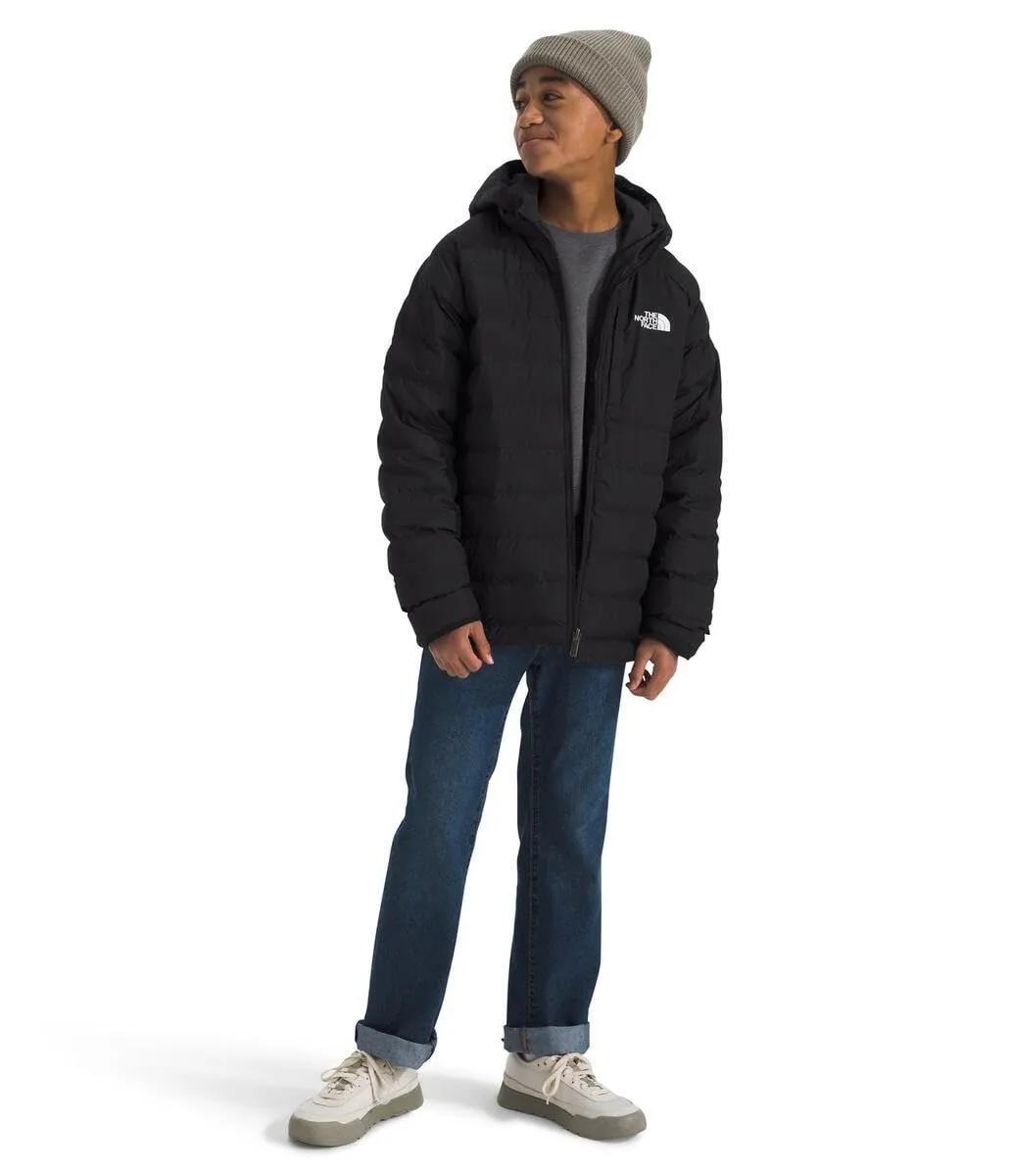 The North Face NF0A88UED1R Reversible Perrito Hooded Jacket - Unisex Kids - TNF Black - L - immagine 4