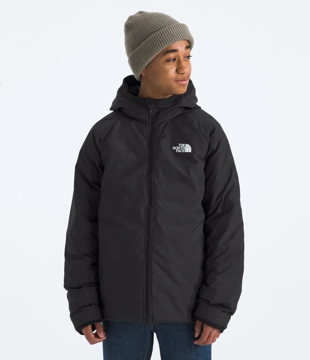 The North Face NF0A88UED1R Reversible Perrito Hooded Jacket - Unisex Kids - TNF Black - L - immagine 5