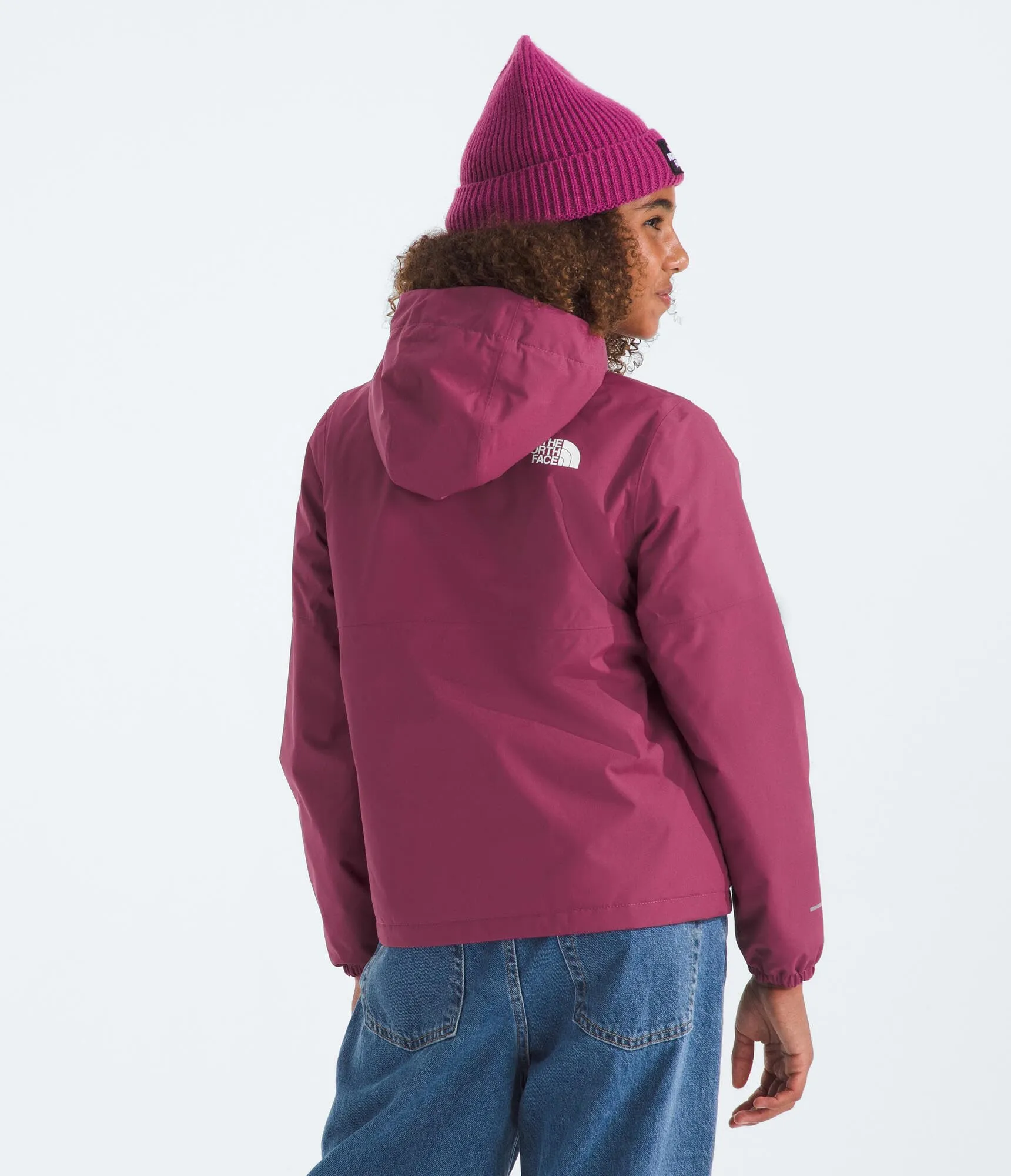 The North Face Warm Antora Rain Jacket NF0A873R6EO - Cyber Berry - Size M - immagine 3
