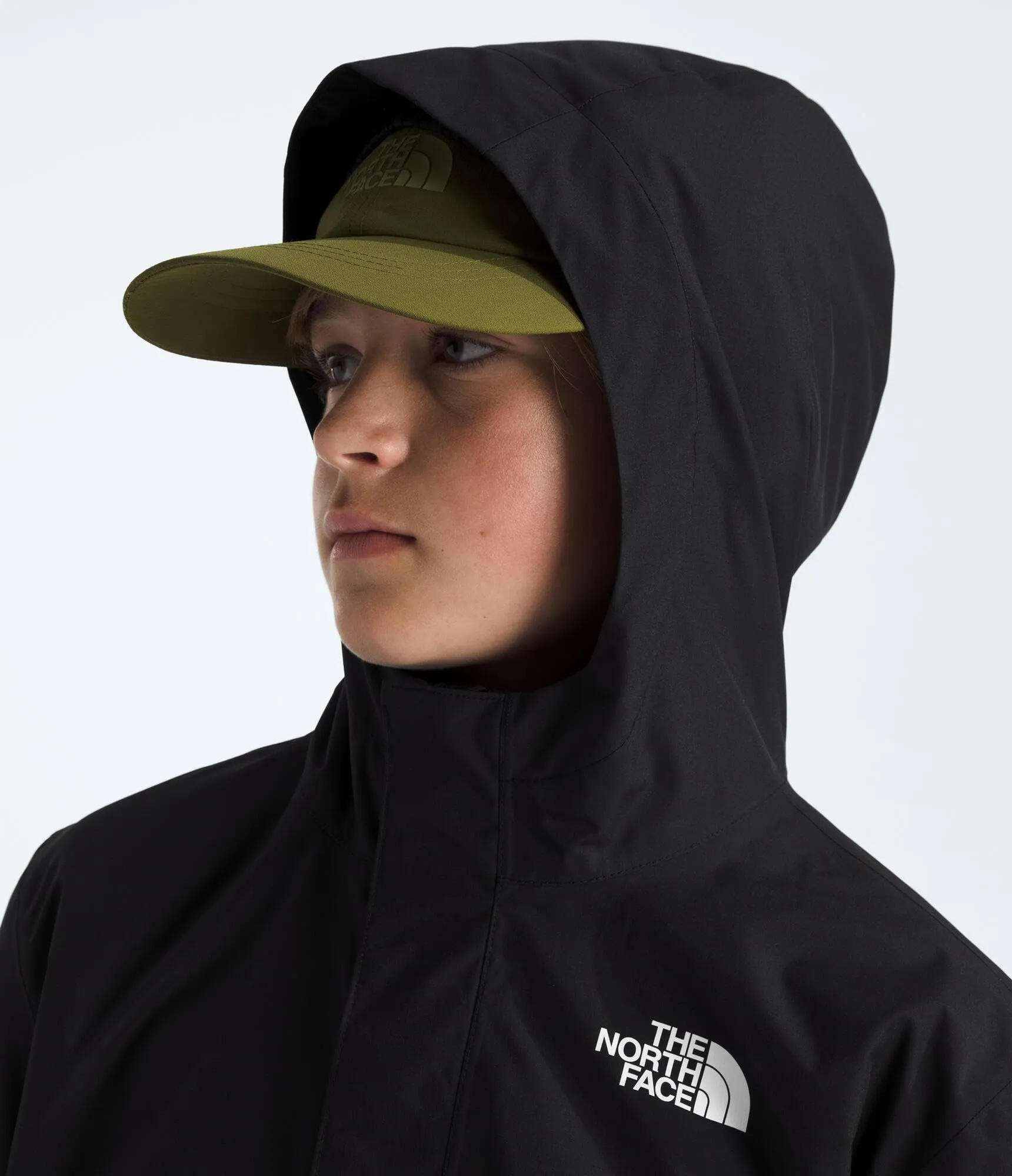 The North Face Warm Antora Rain Jacket Kids Unisex NF0A873SKX7 TNF Black, Size M - immagine 6