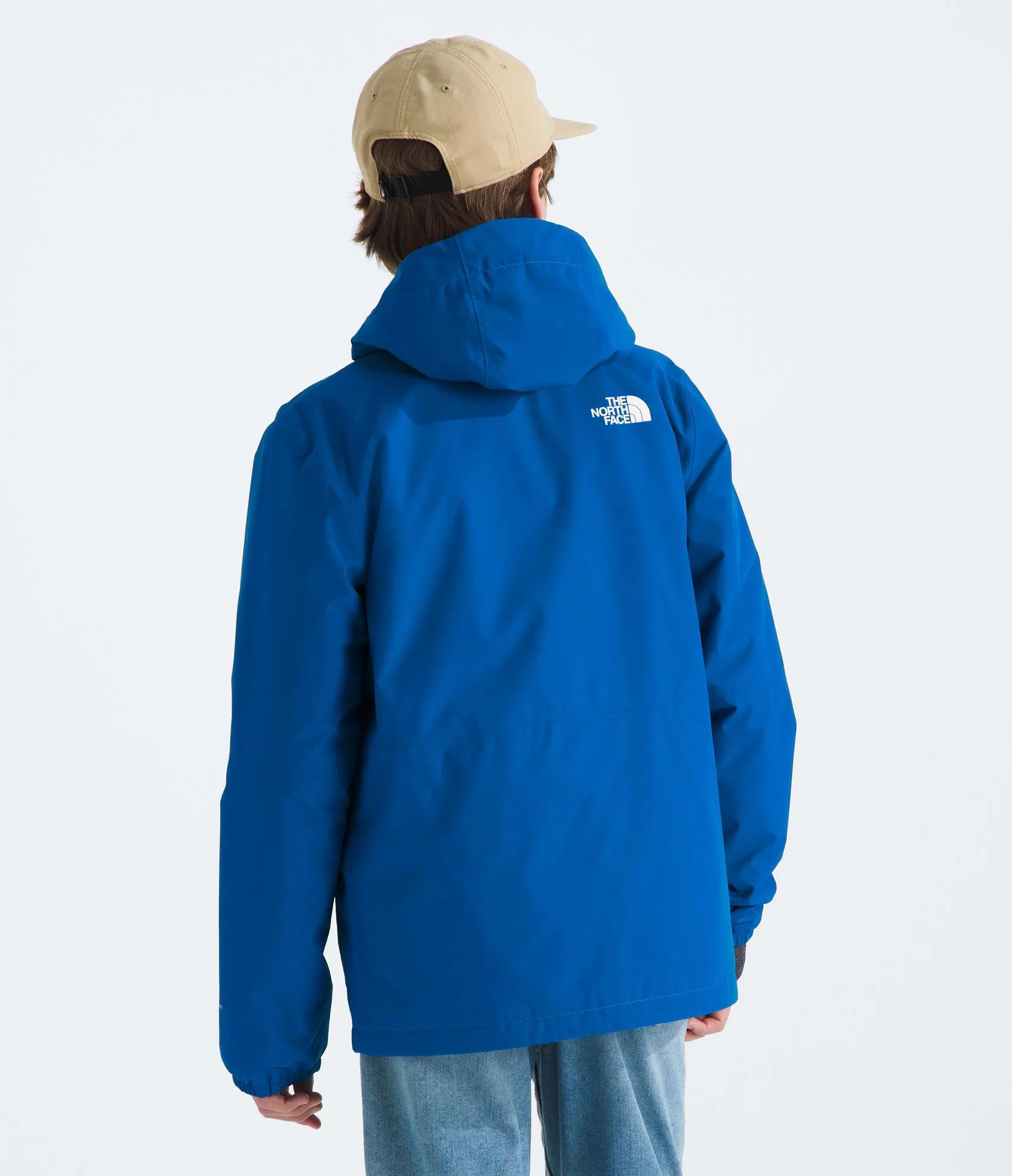 The North Face Warm Antora Rain Jacket NF0A873ST4S - Hero Blue, Kids Size L - immagine 4