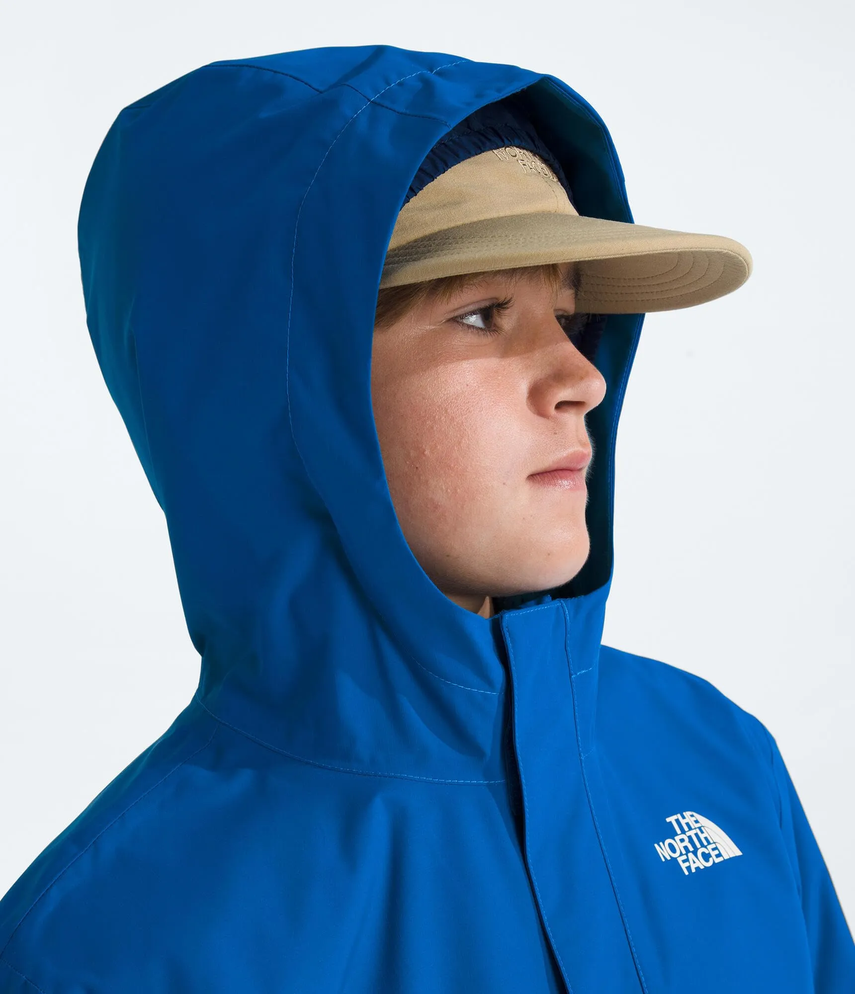 The North Face Warm Antora Rain Jacket NF0A873ST4S - Hero Blue, Kids Size L - immagine 6