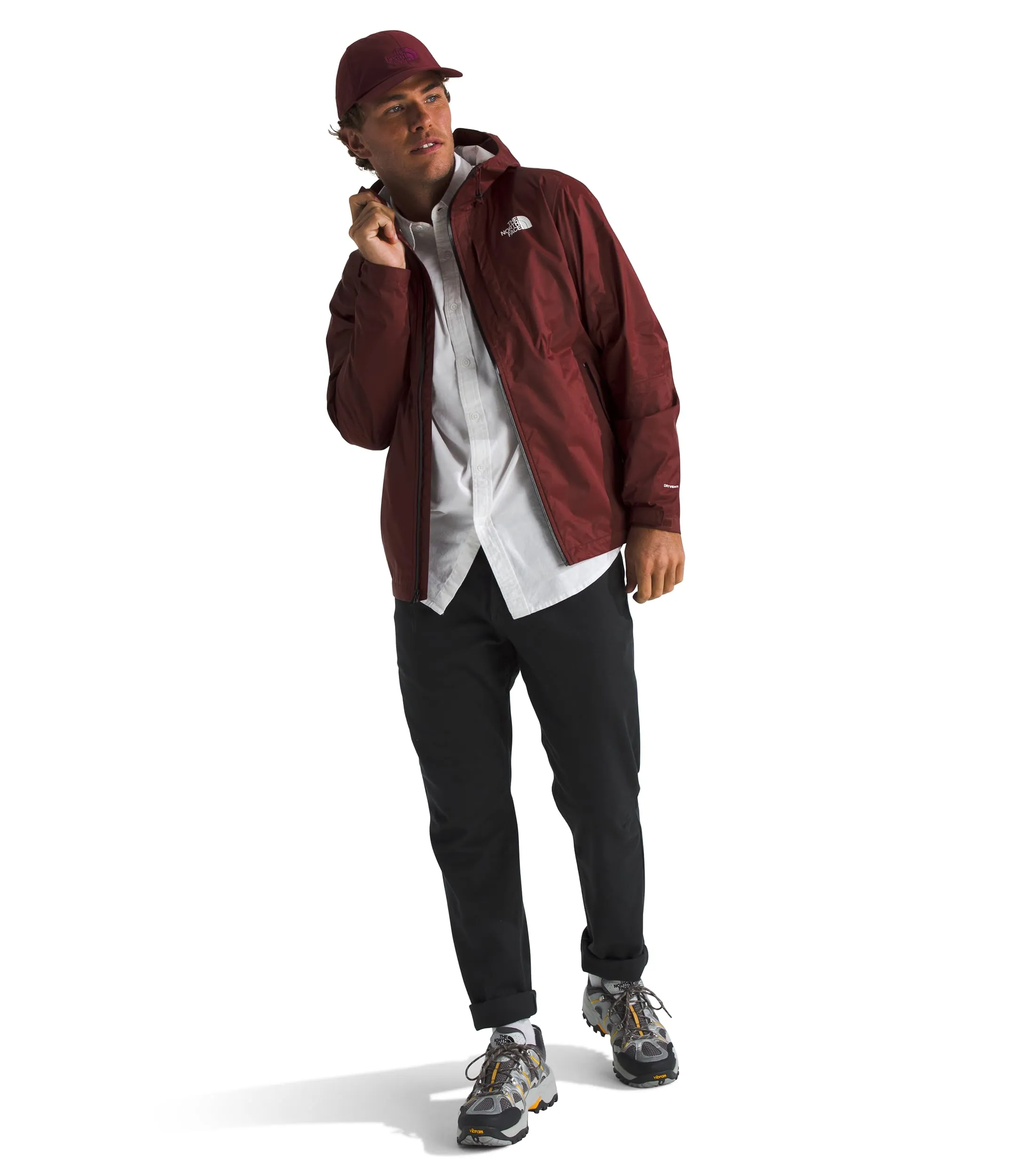 The North Face Alta Vista Giacca Antipioggia da Uomo, Sumac, XL - immagine 2