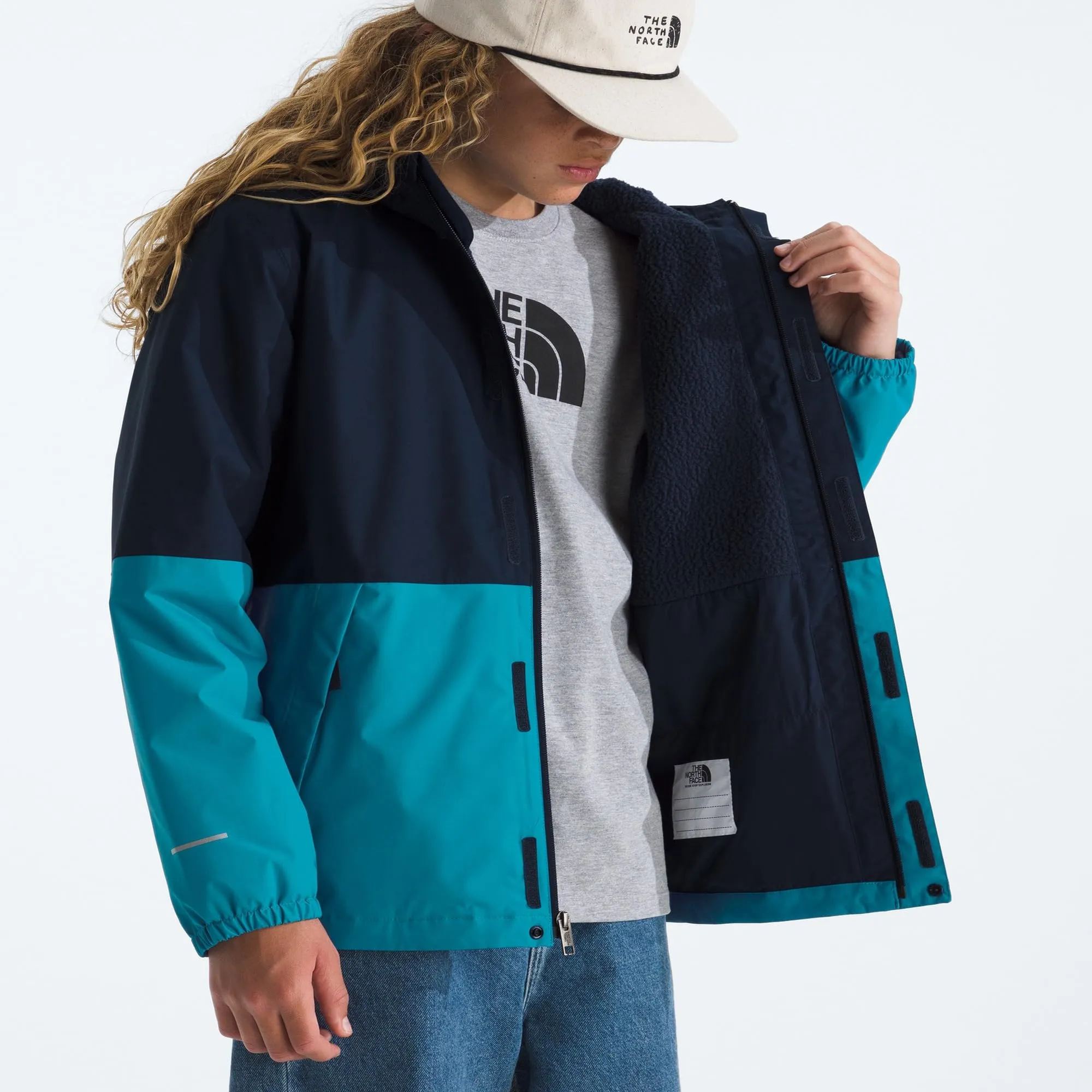 The North Face Warm Antora Rain Giacca da bambini Summit Navy/Dusk Blue 6 anni - immagine 6